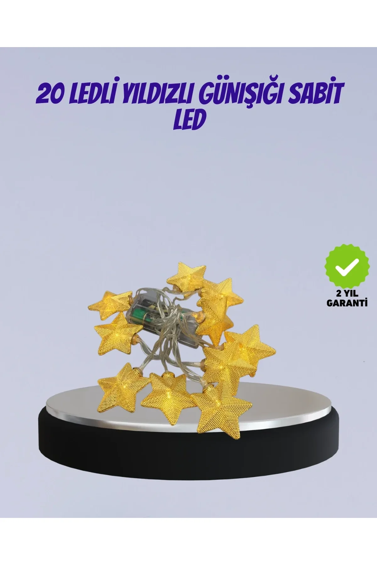 Yıldız Figürlü Led Şerit Işık 5m İç Mekan Dekor Aydınlatma - Just Cheap Store Görsel 2