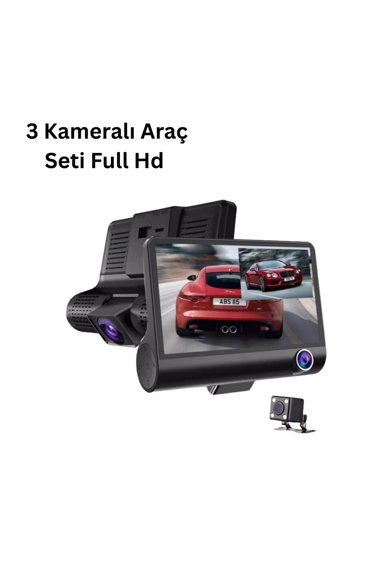 3 Kameralı Araç Dvr