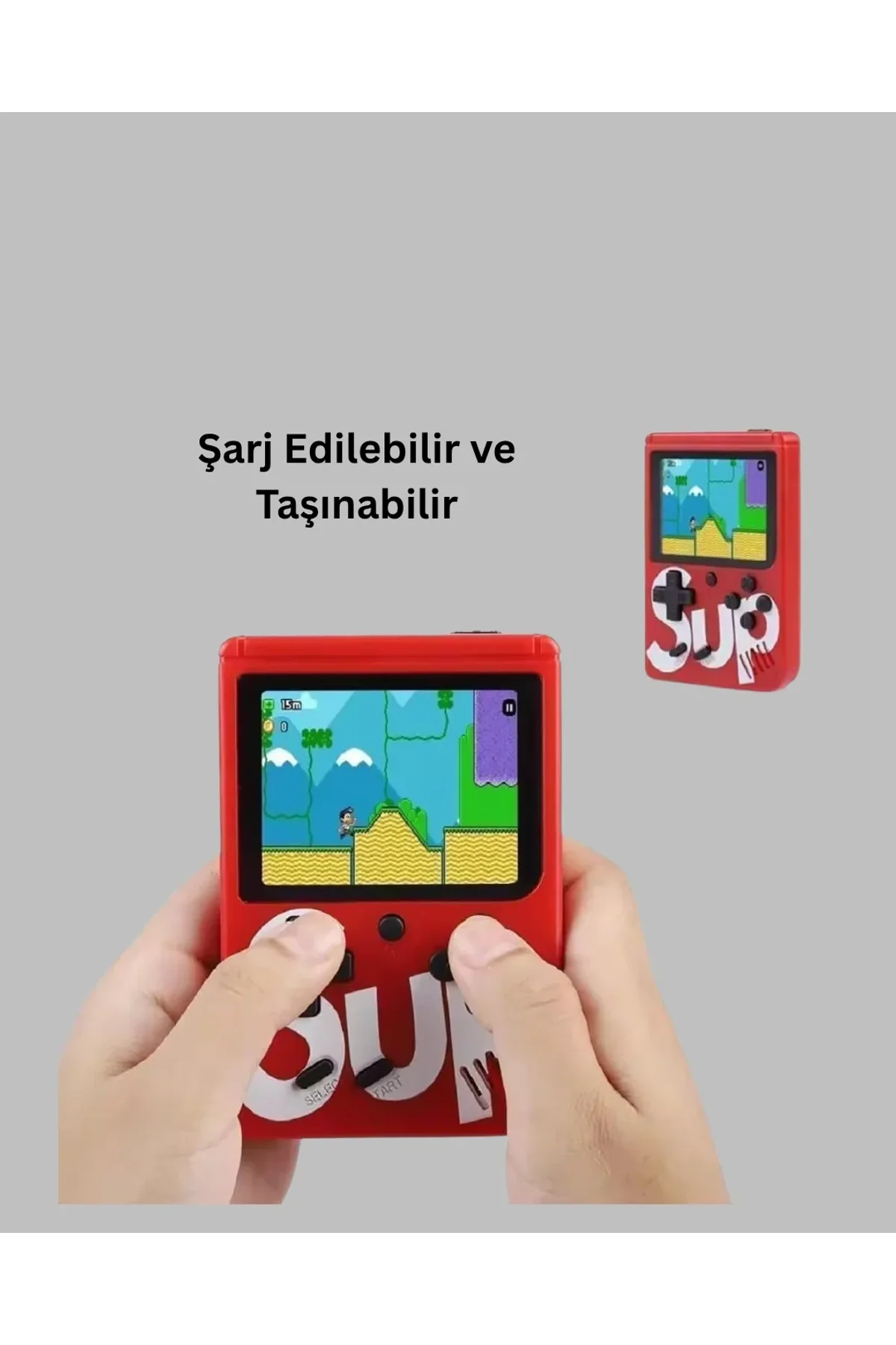 Şarjlı Taşınabilir El Oyun Konsolu 400 Oyun - Just Cheap Store Görsel 5