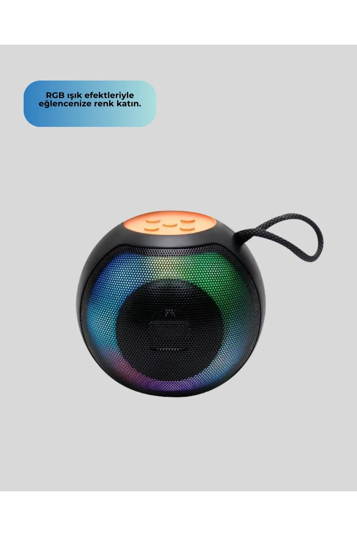 360° Stereo Surround Sesli Taşınabilir Hoparlör - Just Cheap Store Görsel 5