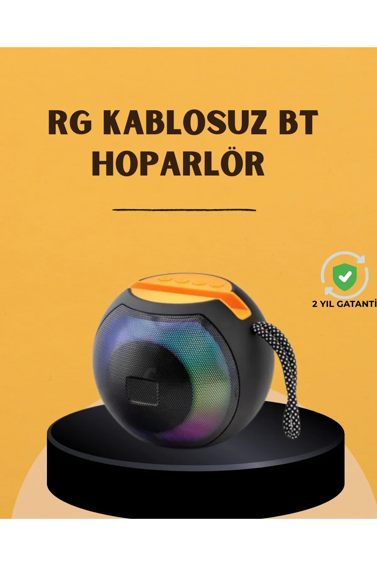360° Stereo Surround Sesli Taşınabilir Hoparlör - Just Cheap Store Görsel 2