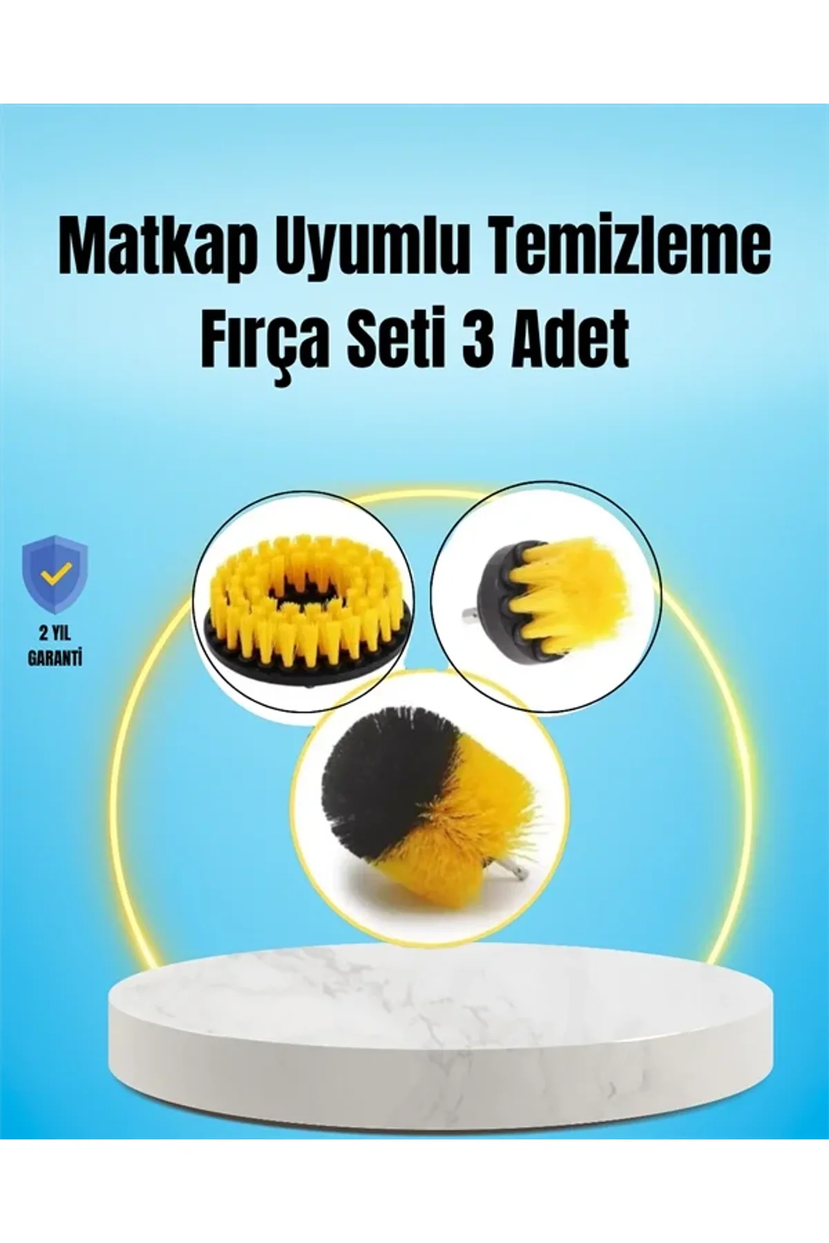 Yağ, Kir Ve Pas Temizliği İçin Güçlü Naylon Kıllı Temizlik Fırçası - Just Cheap Store Görsel 2