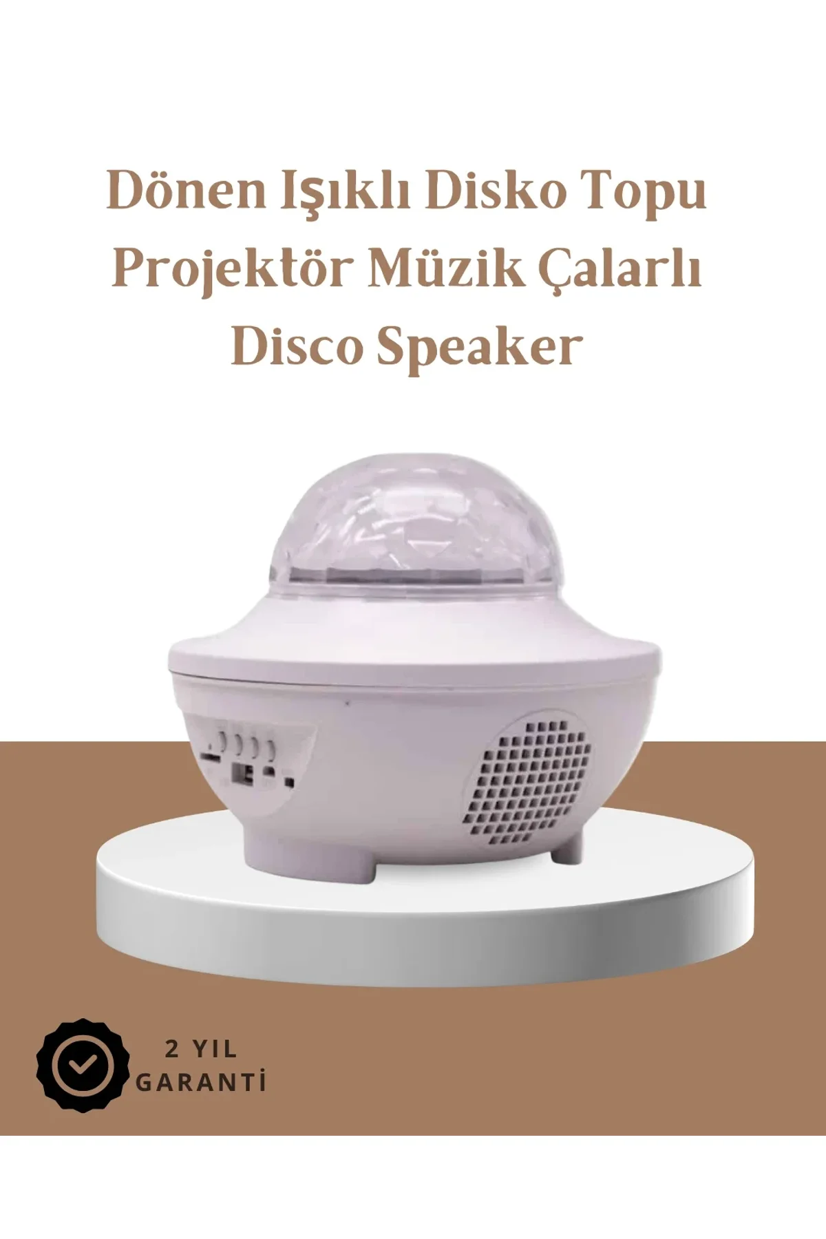 Müzik Ritimli Işık Değişimi &amp; Dönen Dalga Efekti – Galaxy Projektör - Just Cheap Store Görsel 2