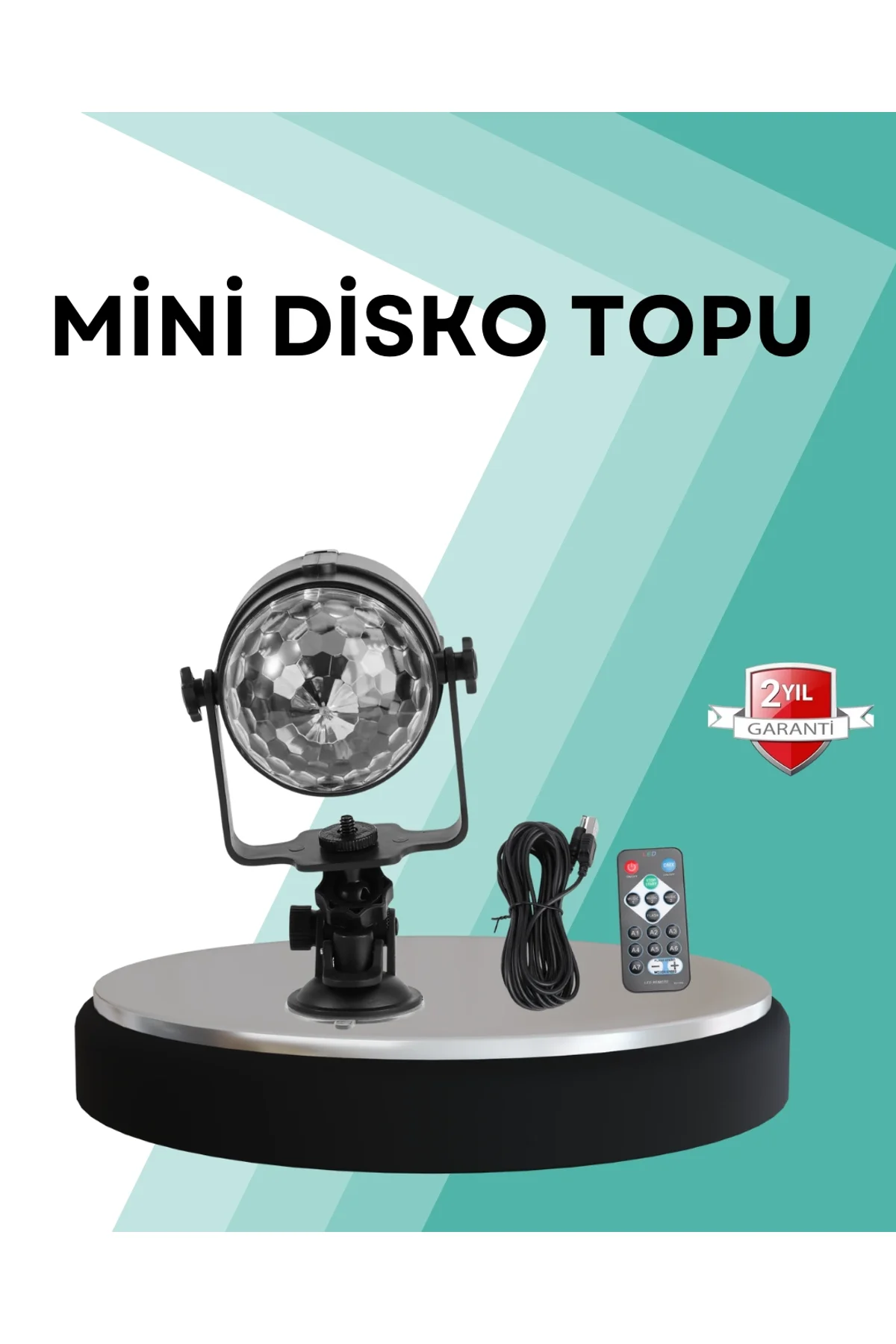 Uzaktan Kumandalı Rgb Disko Projektör Işığı