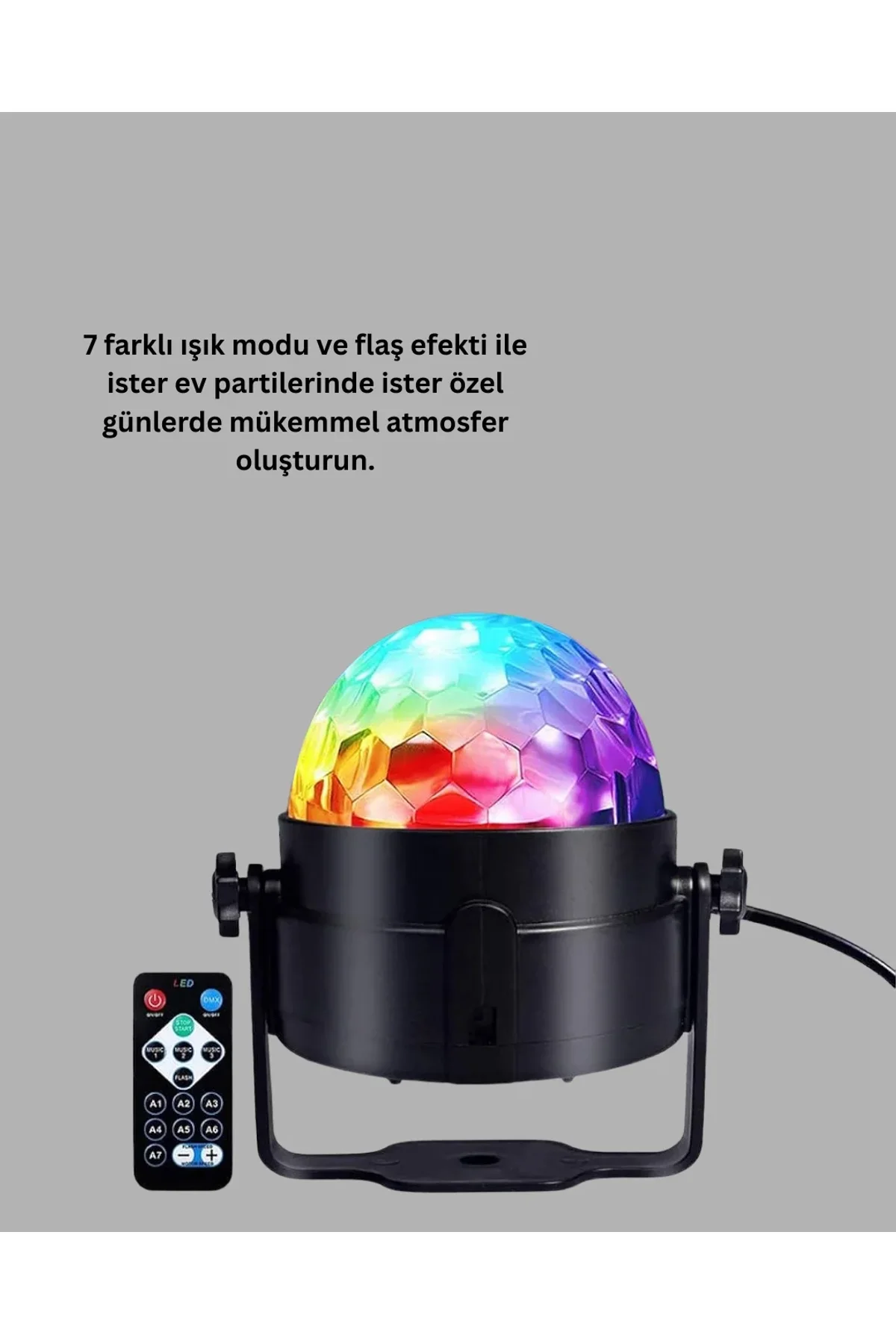 Uzaktan Kumandalı Rgb Disko Projektör Işığı - Just Cheap Store Görsel 4
