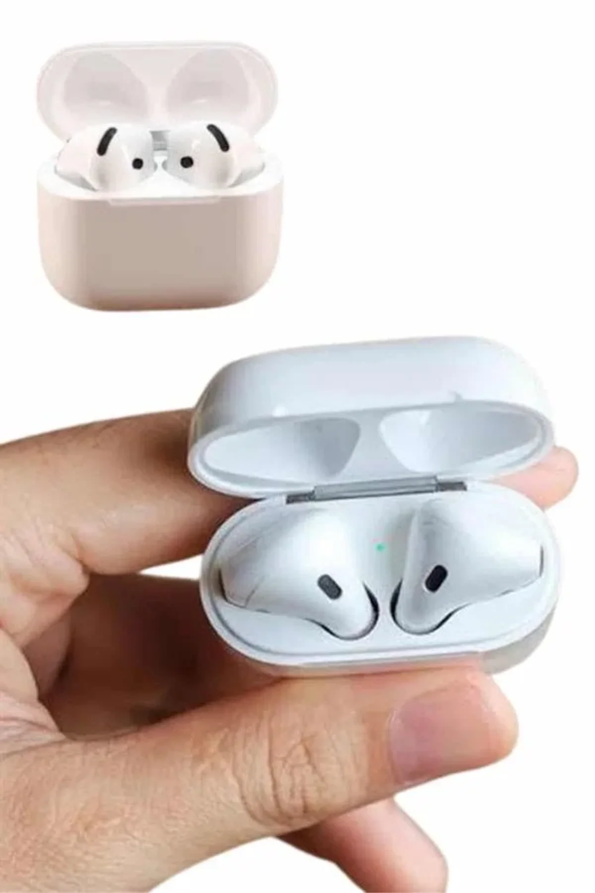 Bluetooth Kulaklık Beyaz Çağrı Cevaplama Dokunmatik Kontrol Kablosuz - Just Cheap Store Görsel 5