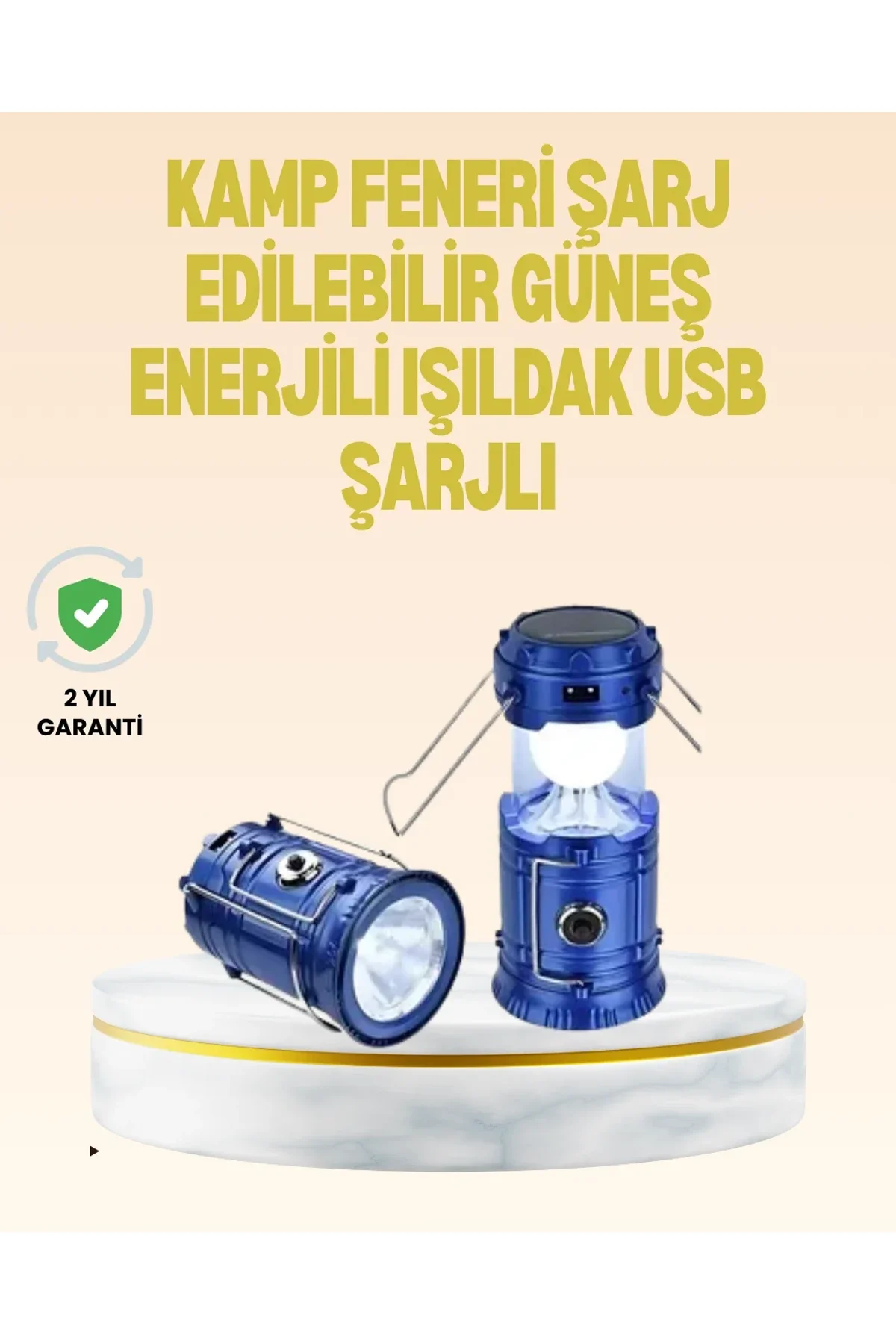 Katlanabilir Usb Çıkışlı Kamp Feneri – Şarj Edilebilir, Dayanıklı Ve Çok Fonksiyonlu - Just Cheap Store Görsel 2