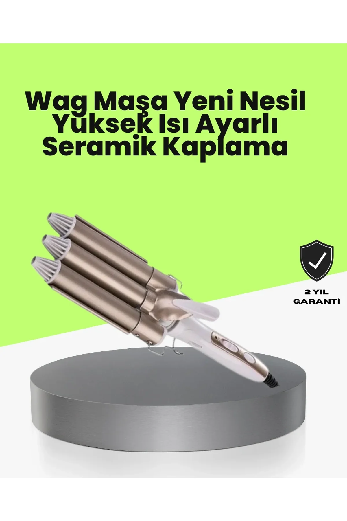 Her Saç Tipine Uygun, Hızlı Isınan Bukle Yapıcı – Evde Kuaför Kalitesinde Sonuç - Just Cheap Store Görsel 2