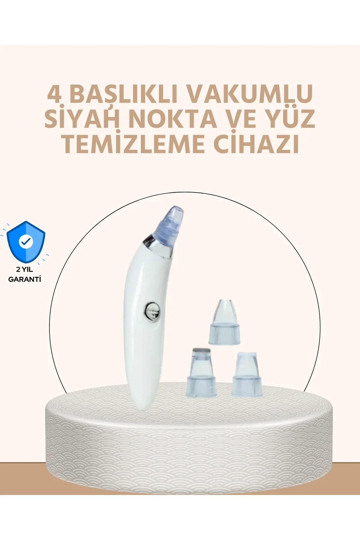 Güçlü Vakumlu Siyah Nokta Temizleyici – Cilt Pürüzlerini Gideren - Just Cheap Store Görsel 2