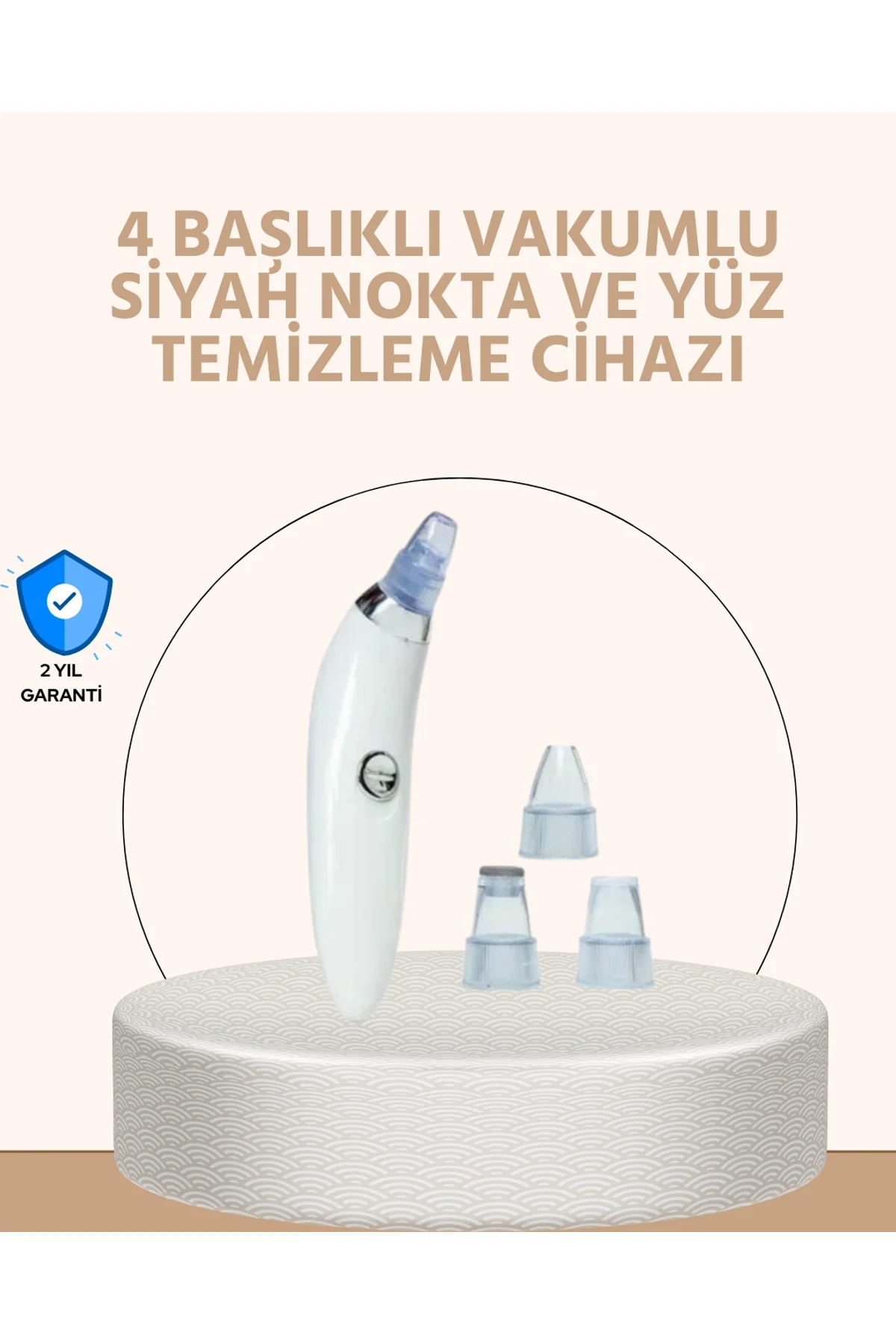 Güçlü Vakumlu Siyah Nokta Temizleyici – Cilt Pürüzlerini Gideren