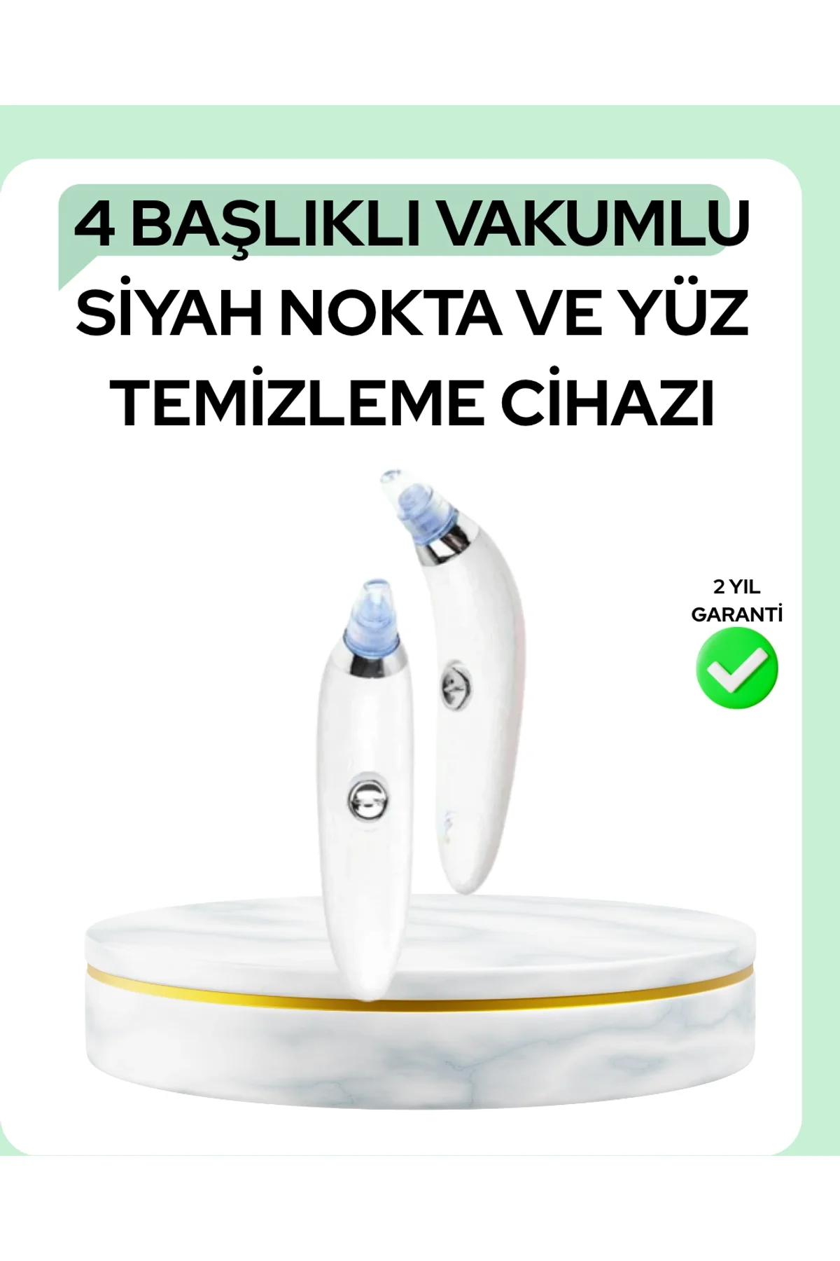 Gözenek Açıcı Buhar Etkili Vakumlu Siyah Nokta Temizleyici – Farklı Cilt Tiplerine Uygun