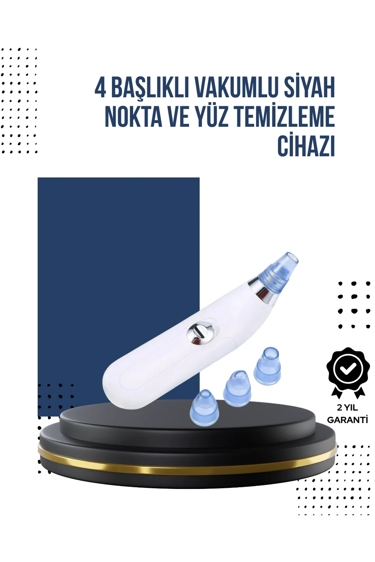 Mikro Kristal Başlıklı Siyah Nokta Temizleme Cihazı – Vakum Gücüyle Gözenek Sıkılaştırıcı