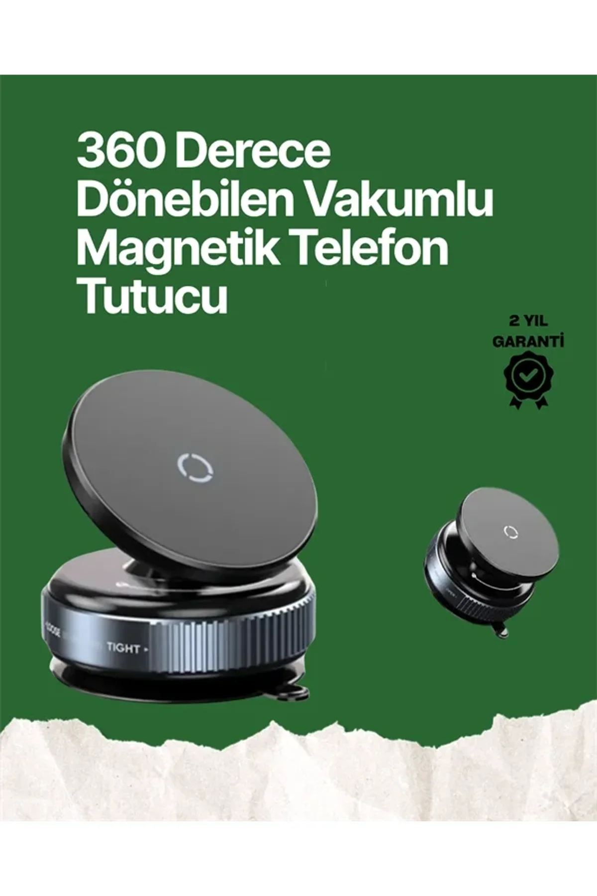 360° Ayarlanabilir Manyetik Araç Telefon Tutucu – Kompakt Ve Pratik Tasarım - Just Cheap Store Görsel 2