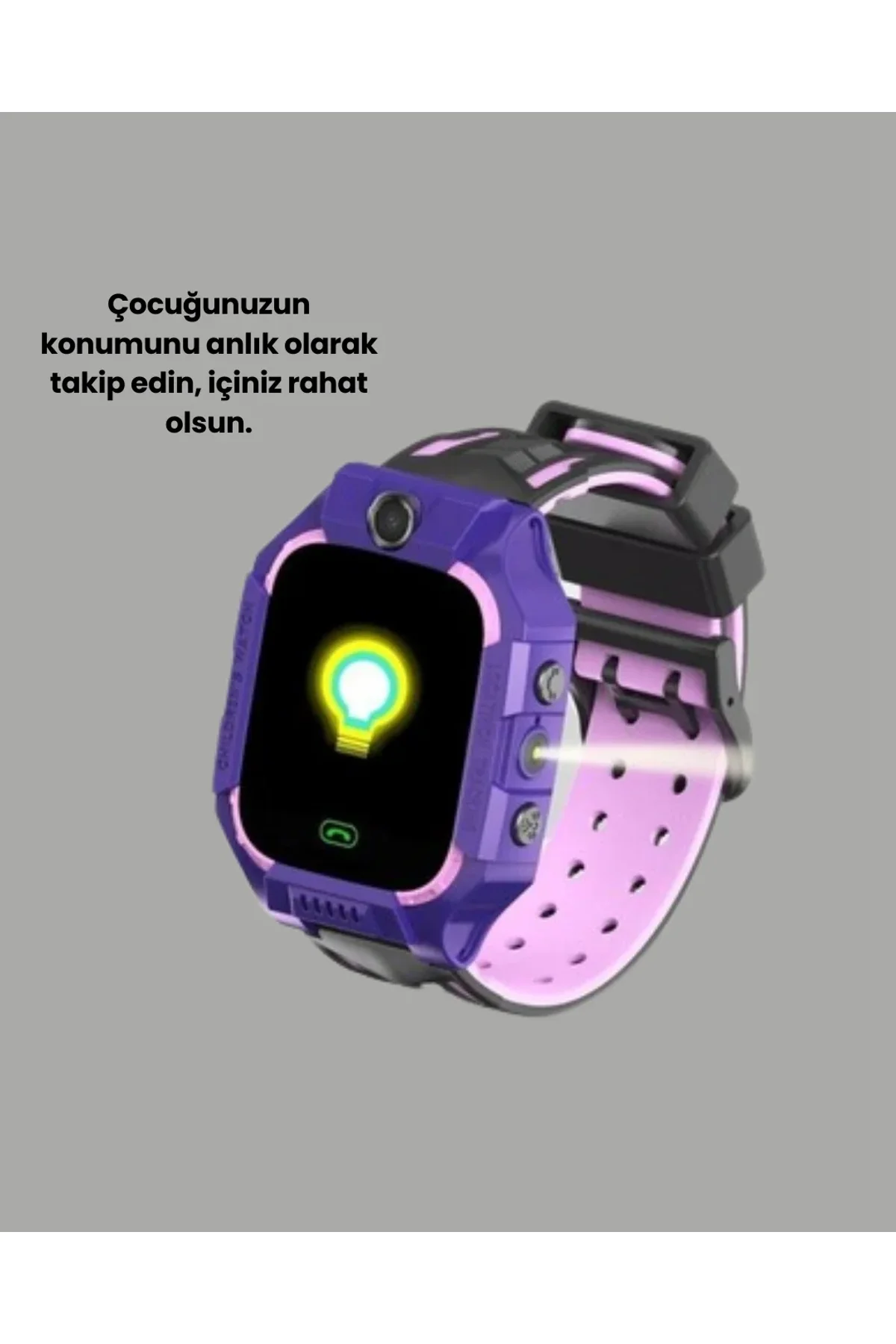 S10 Mor Akıllı Çocuk Saati - Just Cheap Store Görsel 4