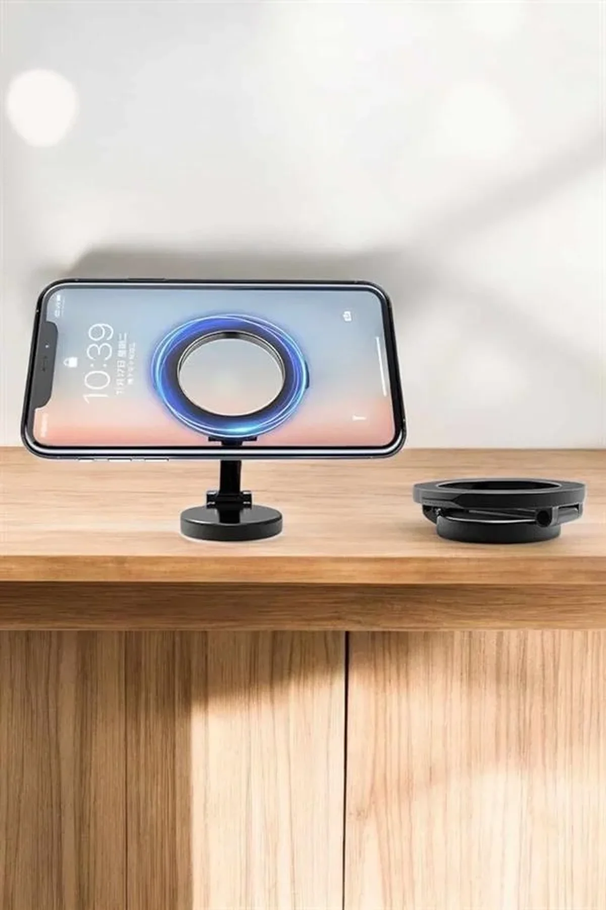 Telefon Tutucu Tüm Arabalara Uyumlu Araç İçi Katlanabilir Manyetik Tasarım - Just Cheap Store Görsel 3