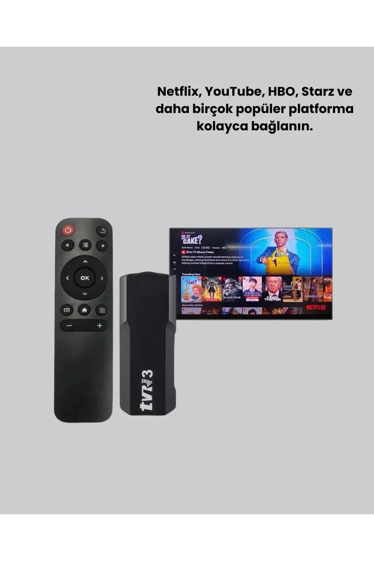 Wifi Ve Bluetooth Destekli Android Tv Dönüştürücü Stick - Just Cheap Store Görsel 5