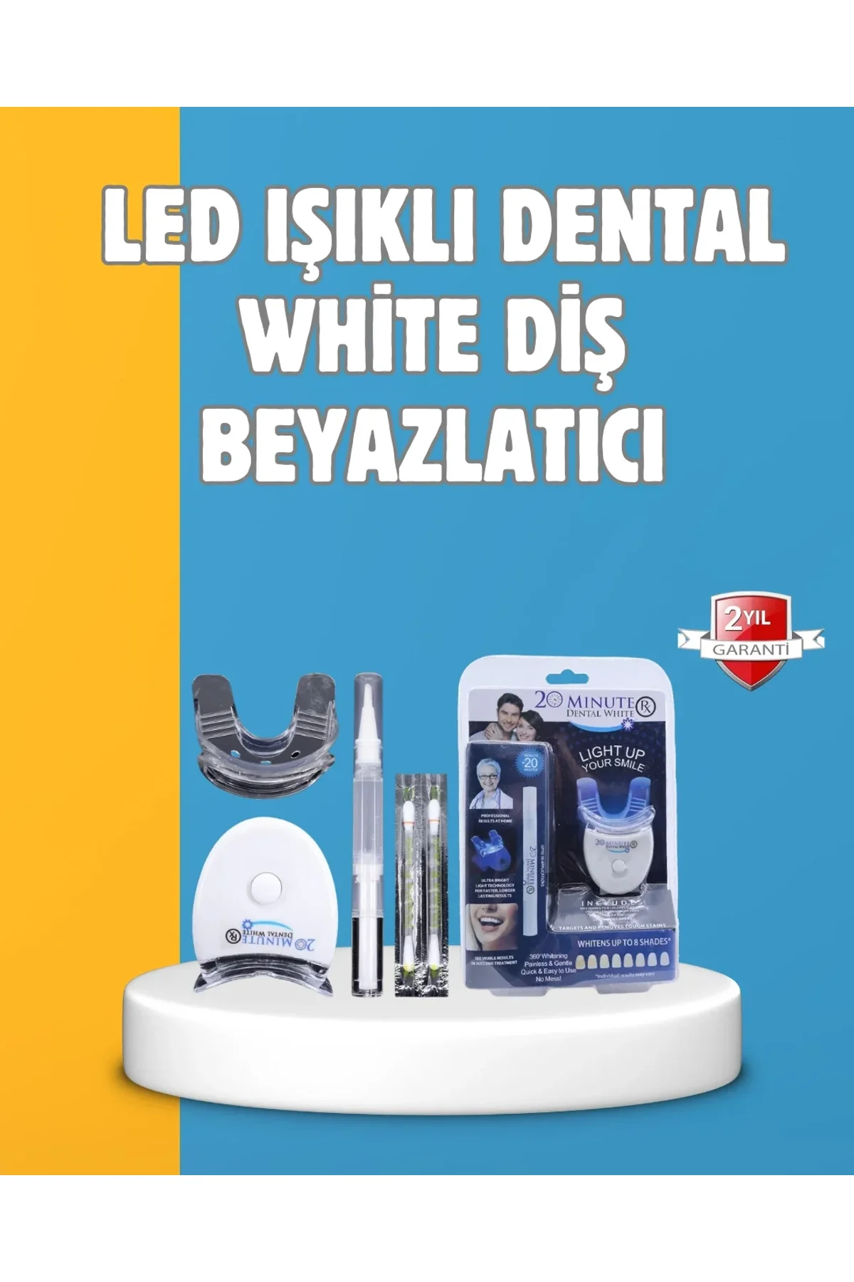 Mavi Işık Teknolojisi İle Güvenli Diş Beyazlatıcı Sistem - Just Cheap Store Görsel 2
