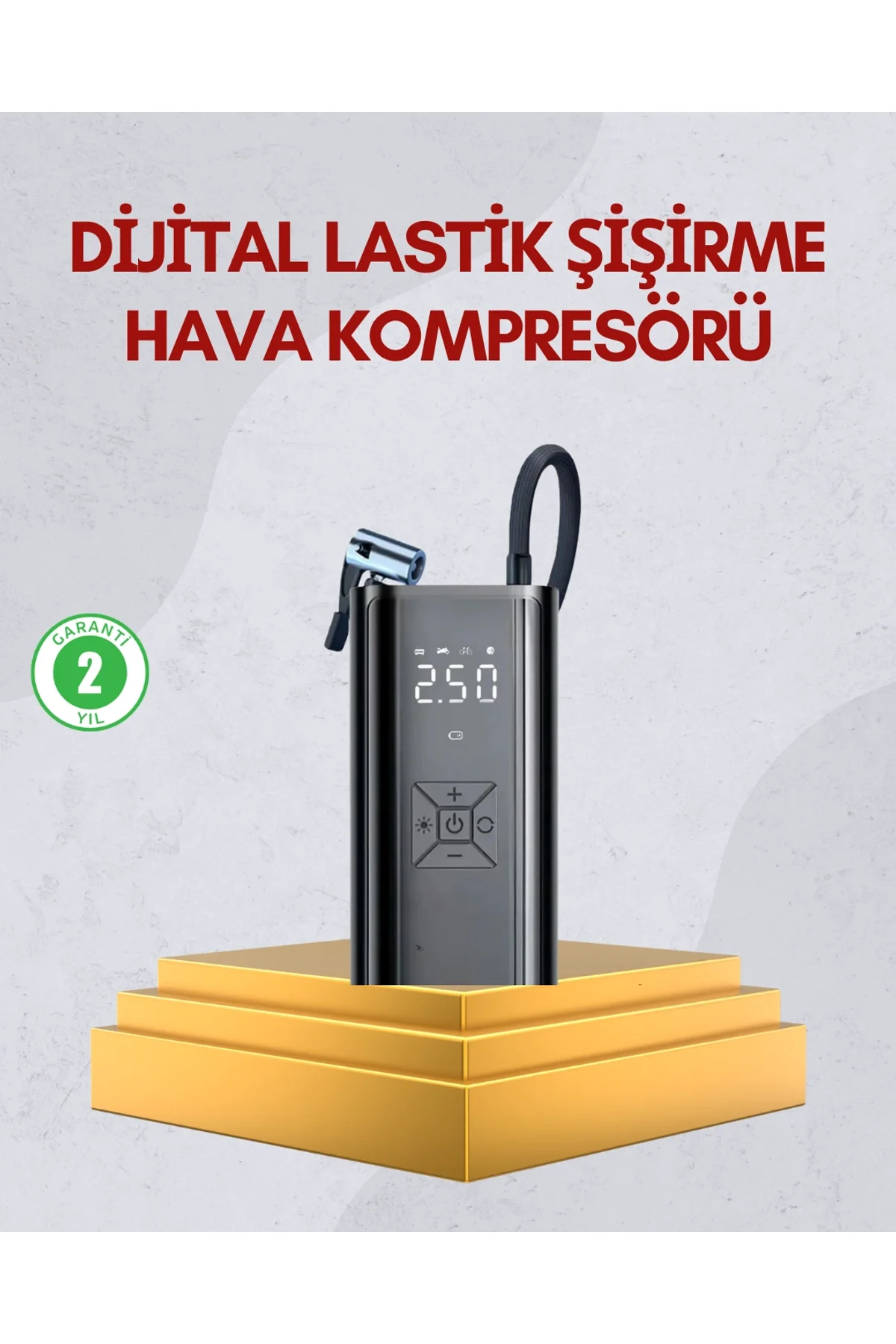 Kablosuz Kullanımlı Dijital Kontrollü Taşınabilir Şişirme Cihazı