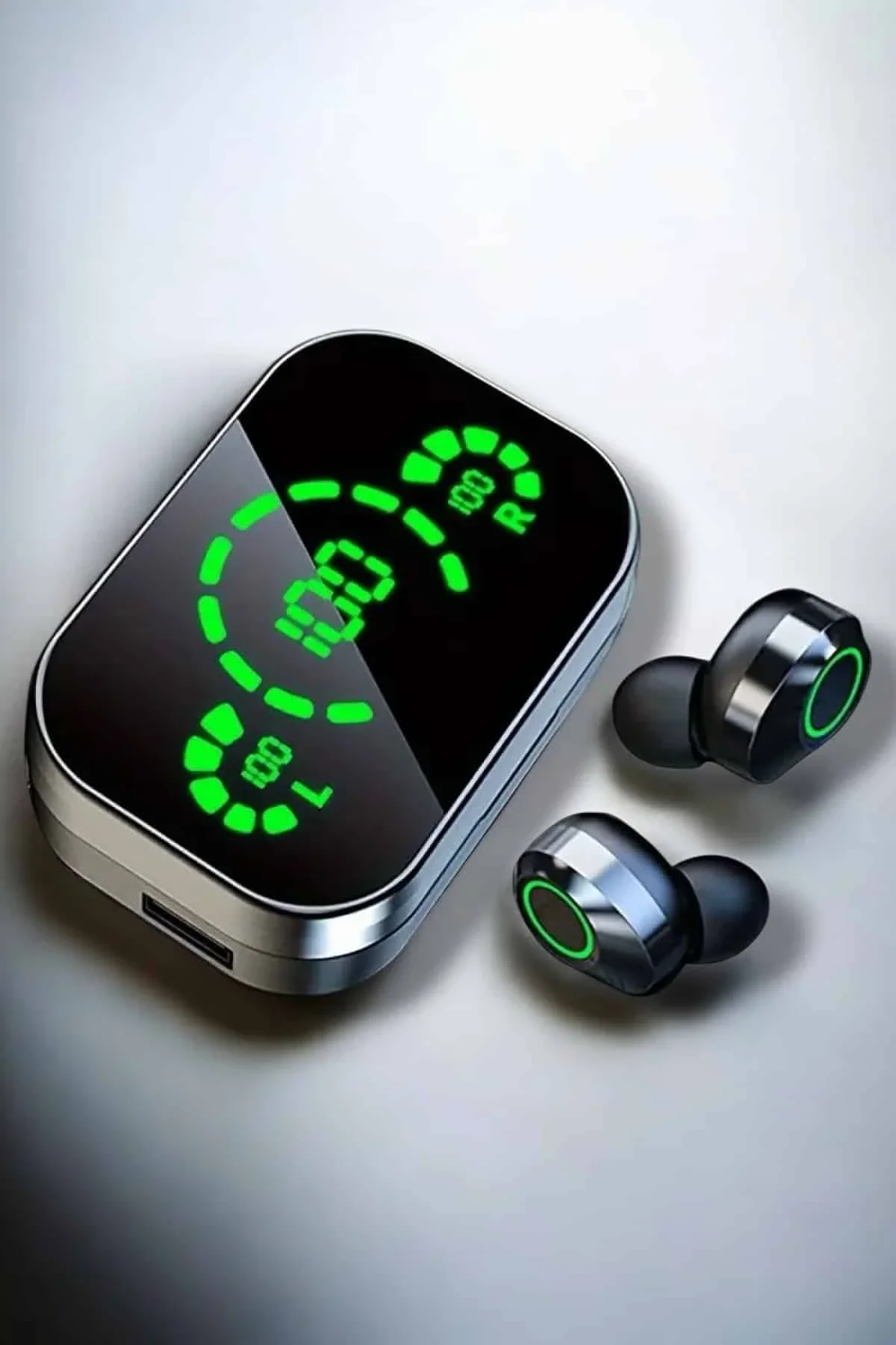 Bluetooth Kulaklık Çift Telefon Desteği Ve Suya Dayanıklı Powerbankli - Just Cheap Store Görsel 3
