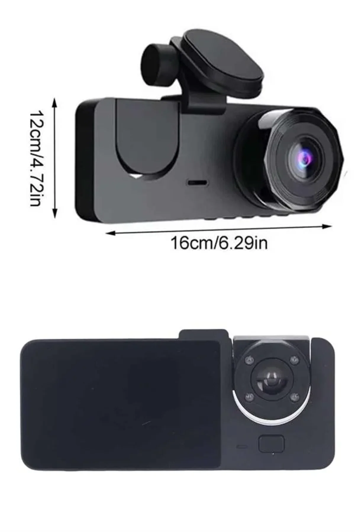 Dvr Araç İçi Kamera Hareket Algılayabilen 1080p Carplay Video Kaydedici - Just Cheap Store Görsel 4