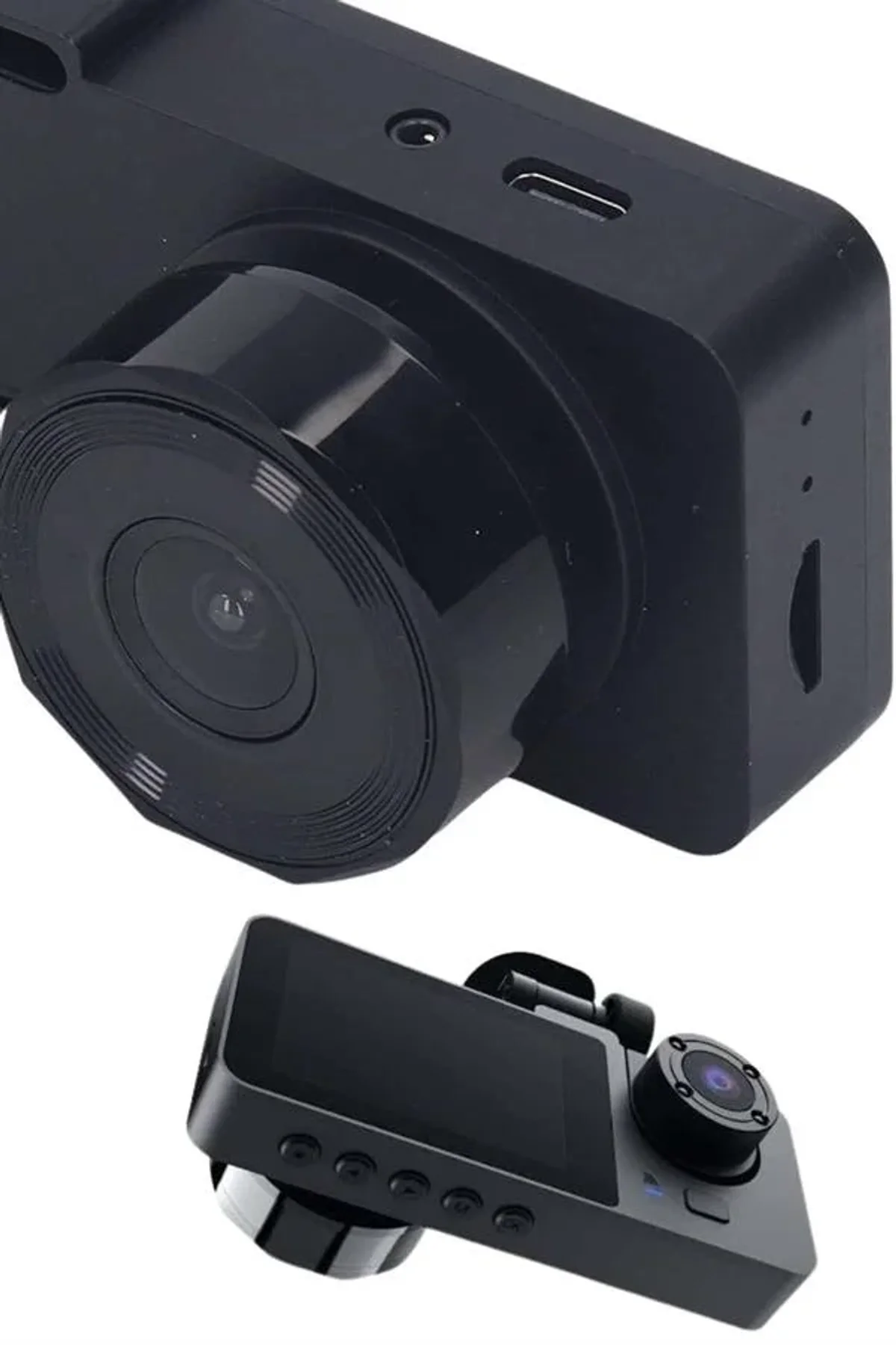3 Kameralı 2 İnç 1080p Araç İçi Kamera Sürüş Kamerası Carplay - Just Cheap Store Görsel 5