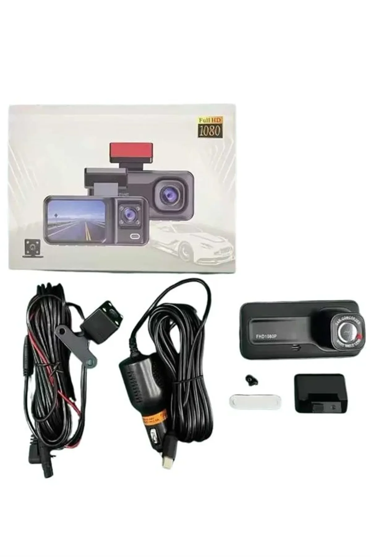 2 İnç Araç İçi Kameralı Ekran 1080p Full Hd Kaliteli Hafıza Kart Destekli - Just Cheap Store Görsel 5