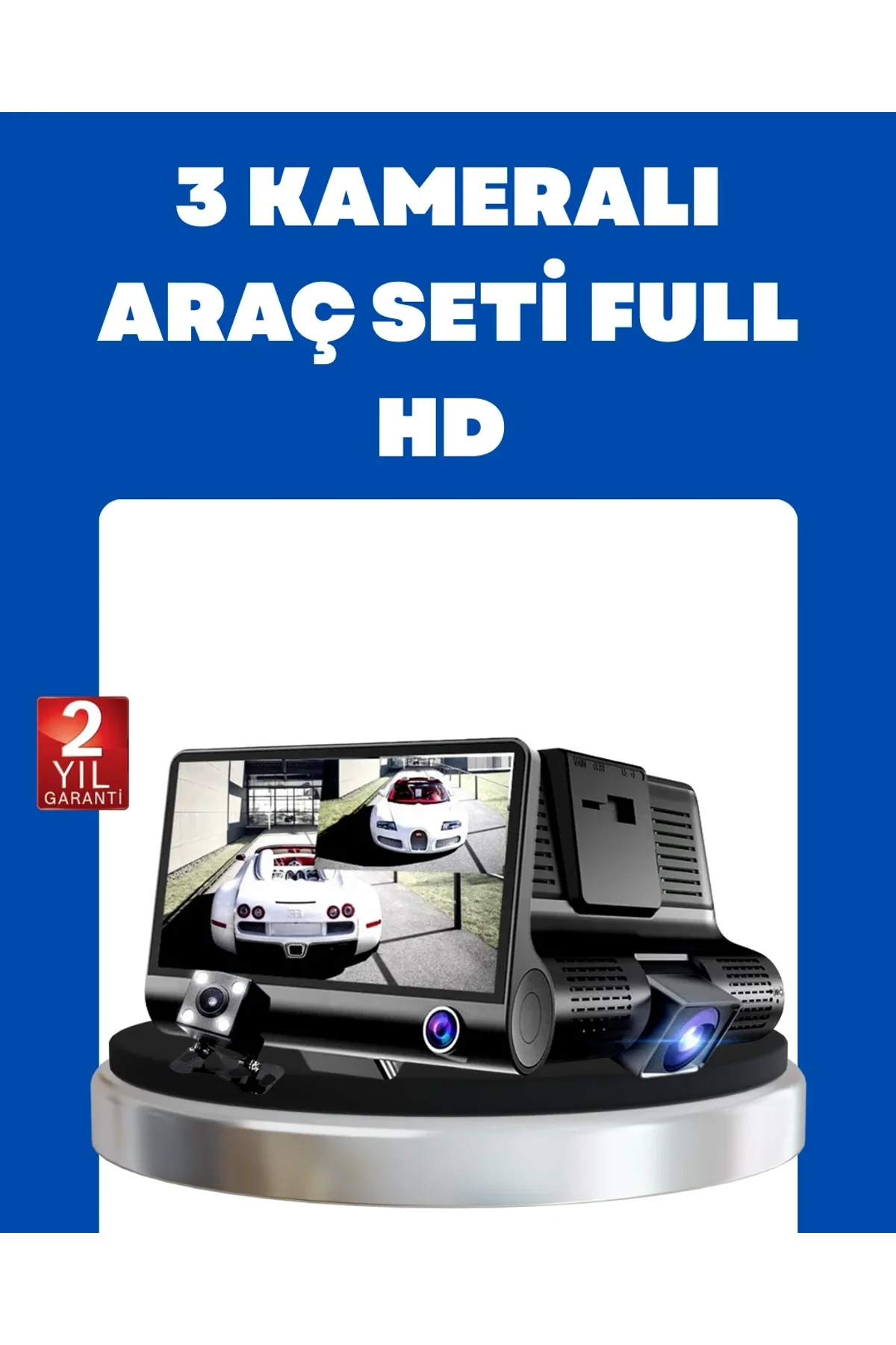 G-sensör, Park Modu Ve Döngüsel Kayıt Destekli Araç Dvr - Just Cheap Store Görsel 2