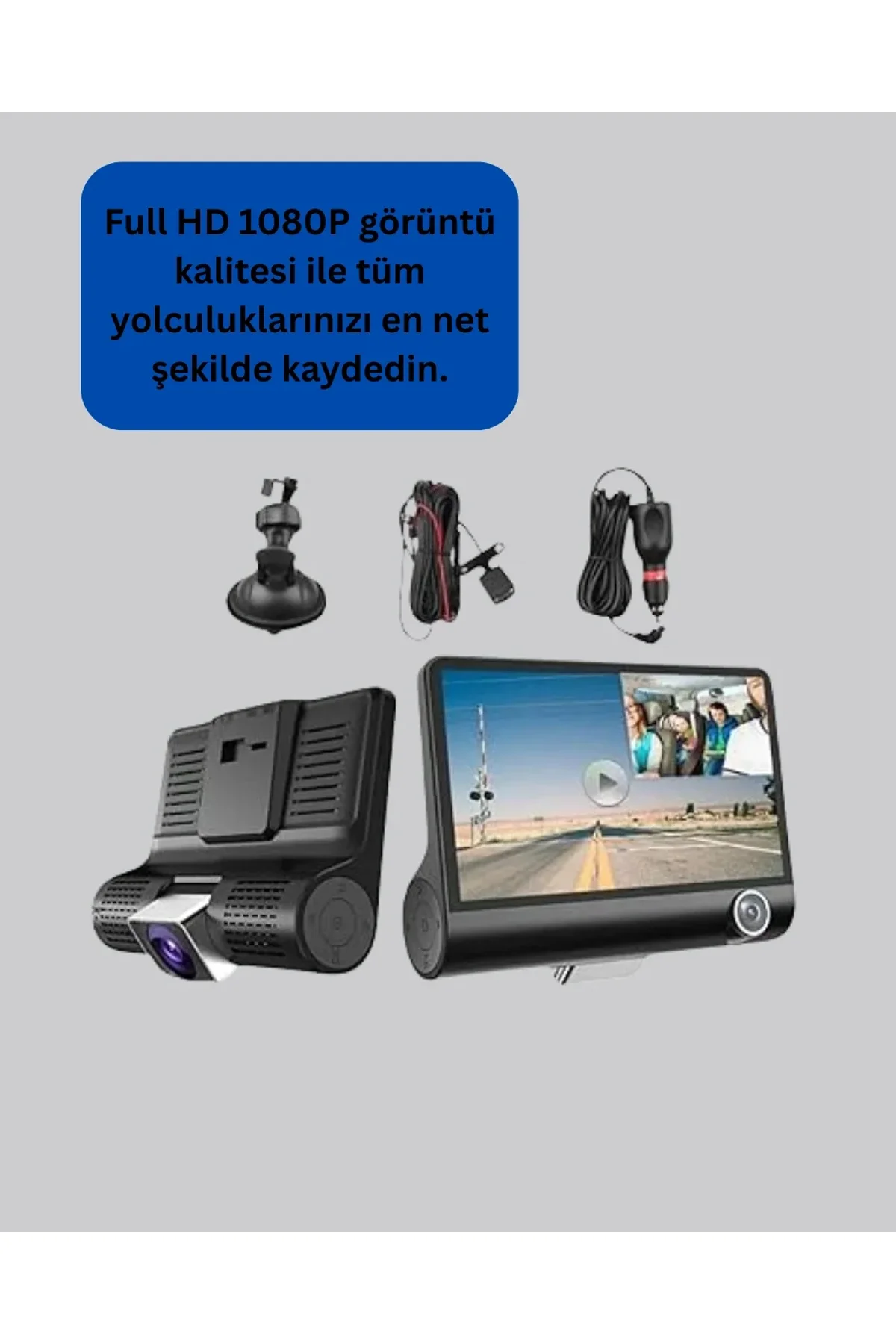 G-sensör, Park Modu Ve Döngüsel Kayıt Destekli Araç Dvr - Just Cheap Store Görsel 4