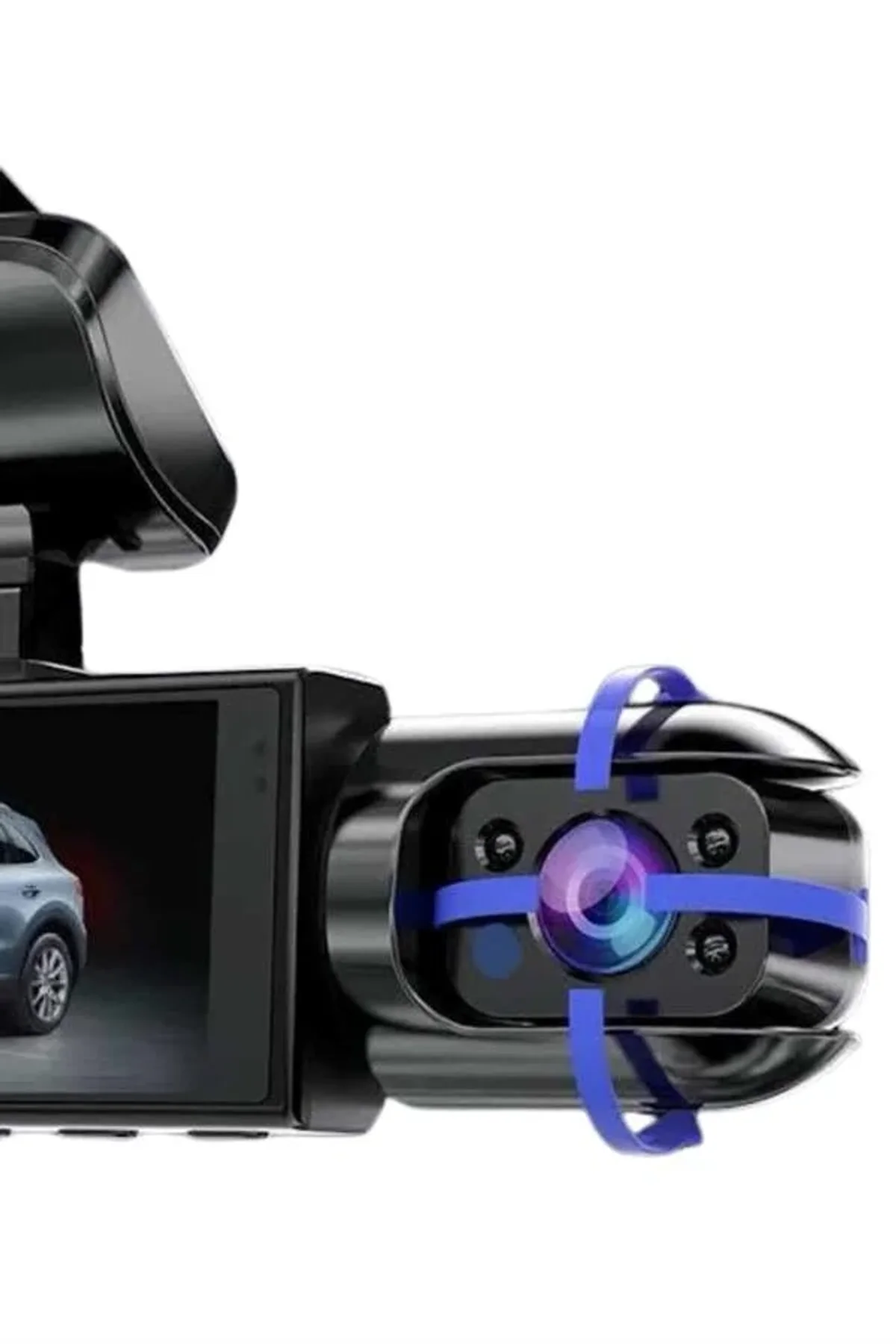 Araç İçi Full Hd Kamera Ön Ve Arka Kameralı Ekranlı Araç Kamerası - Just Cheap Store Görsel 4