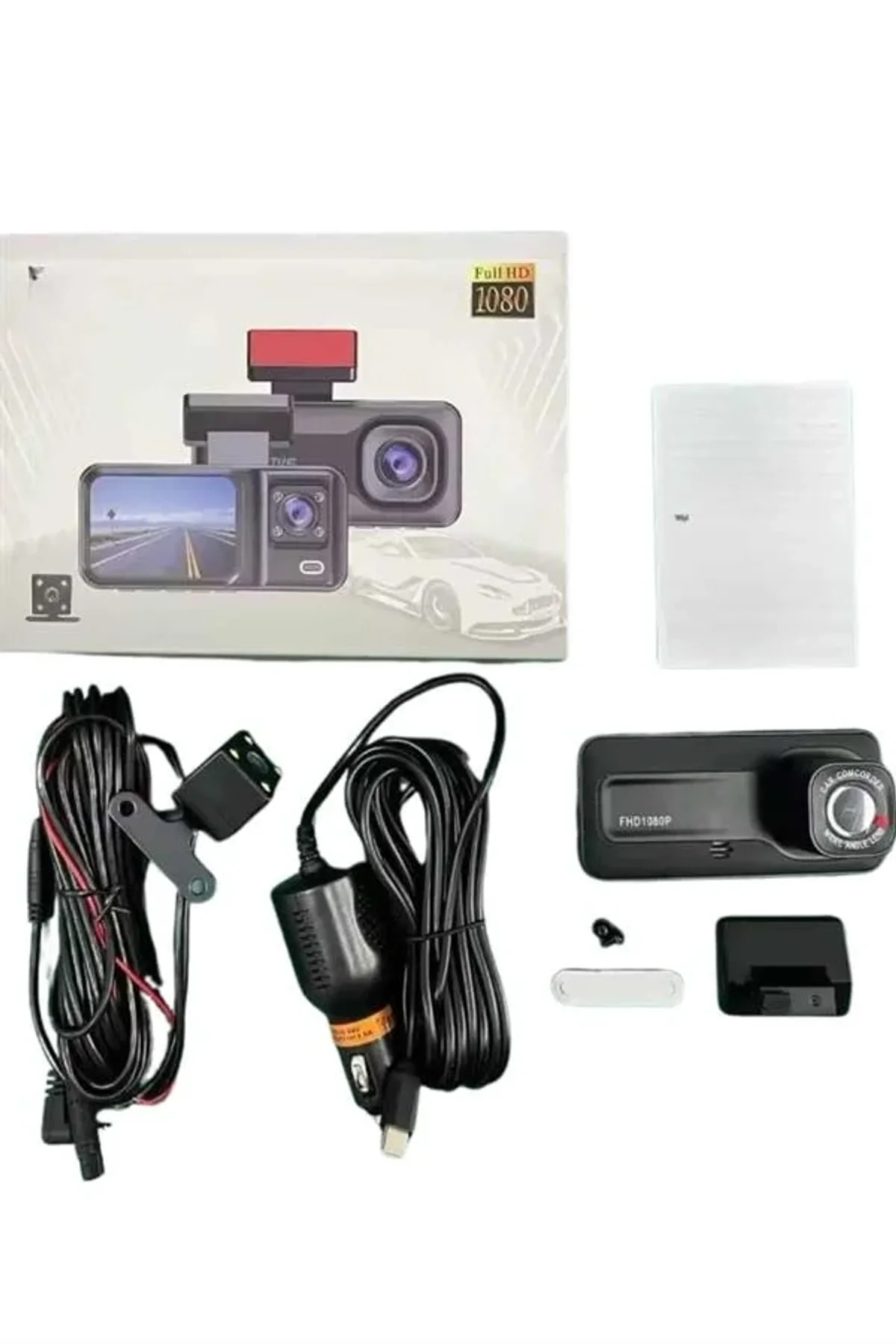 Ön Ve Arka Kameralı 2 İnç 1080p Full Hd Dvr Araç İçi Ekran - Just Cheap Store Görsel 5