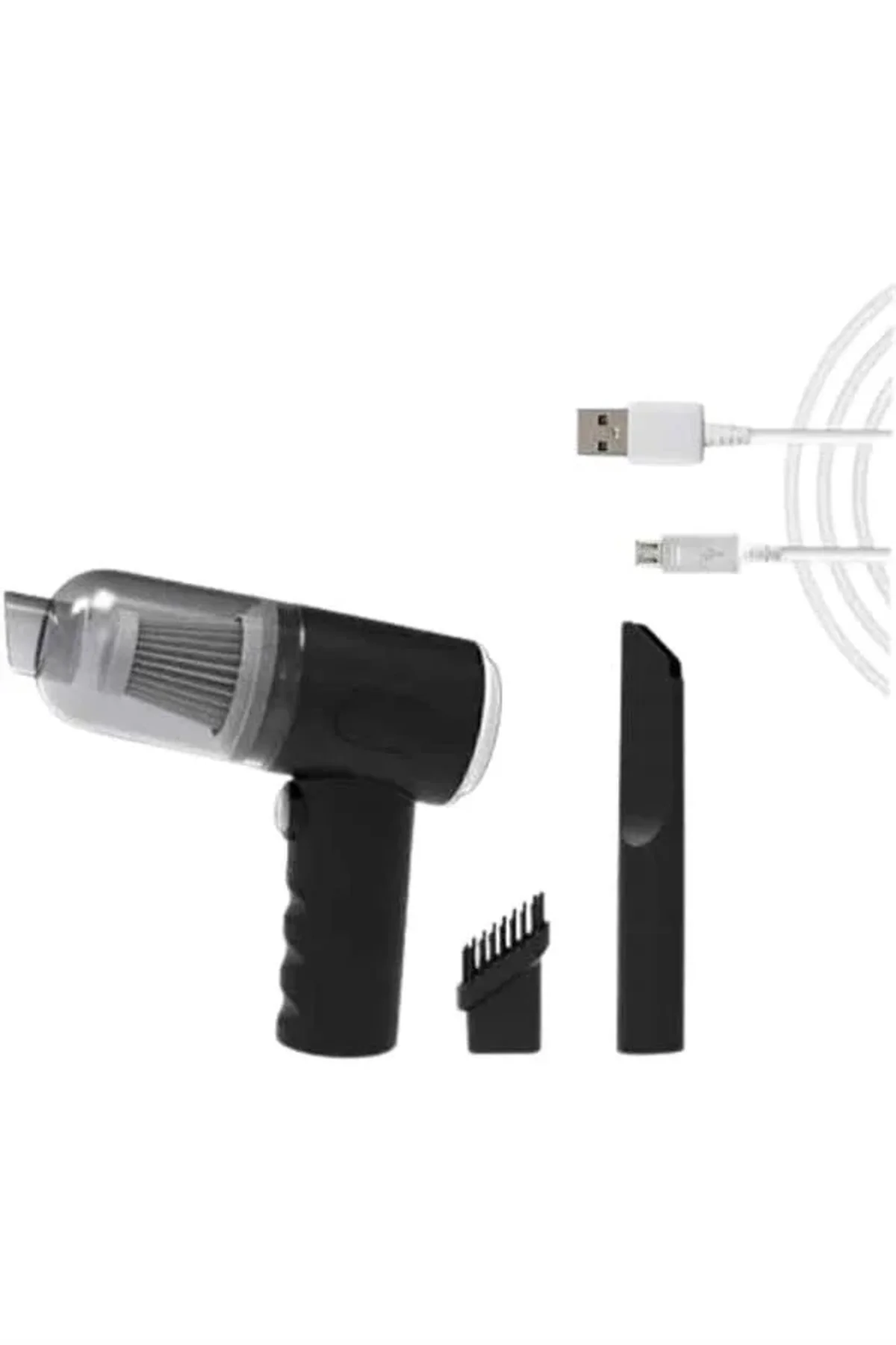 Oto Araç Ev Taşınabilir El Tipi Süpürge Mini Araç Süpürgesi Vakumlu - Just Cheap Store Görsel 2