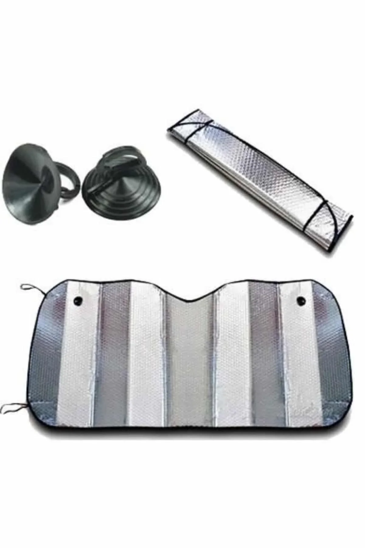 Araba Ön Cam Güneşliği Katlanabilir Oto Güneşlik Tüm Araç Modellerine Uygun - Just Cheap Store Görsel 5