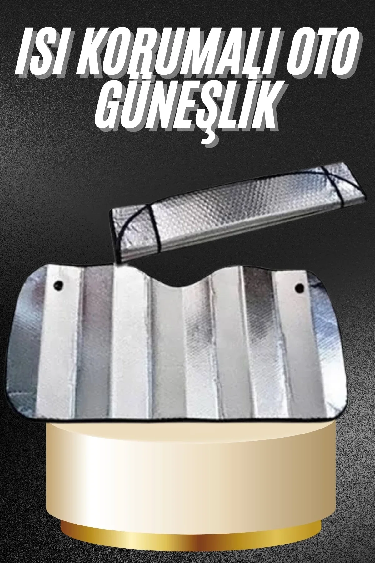 Araba Ön Cam Güneşliği Katlanabilir Oto Güneşlik Tüm Araç Modellerine Uygun - Just Cheap Store Görsel 2