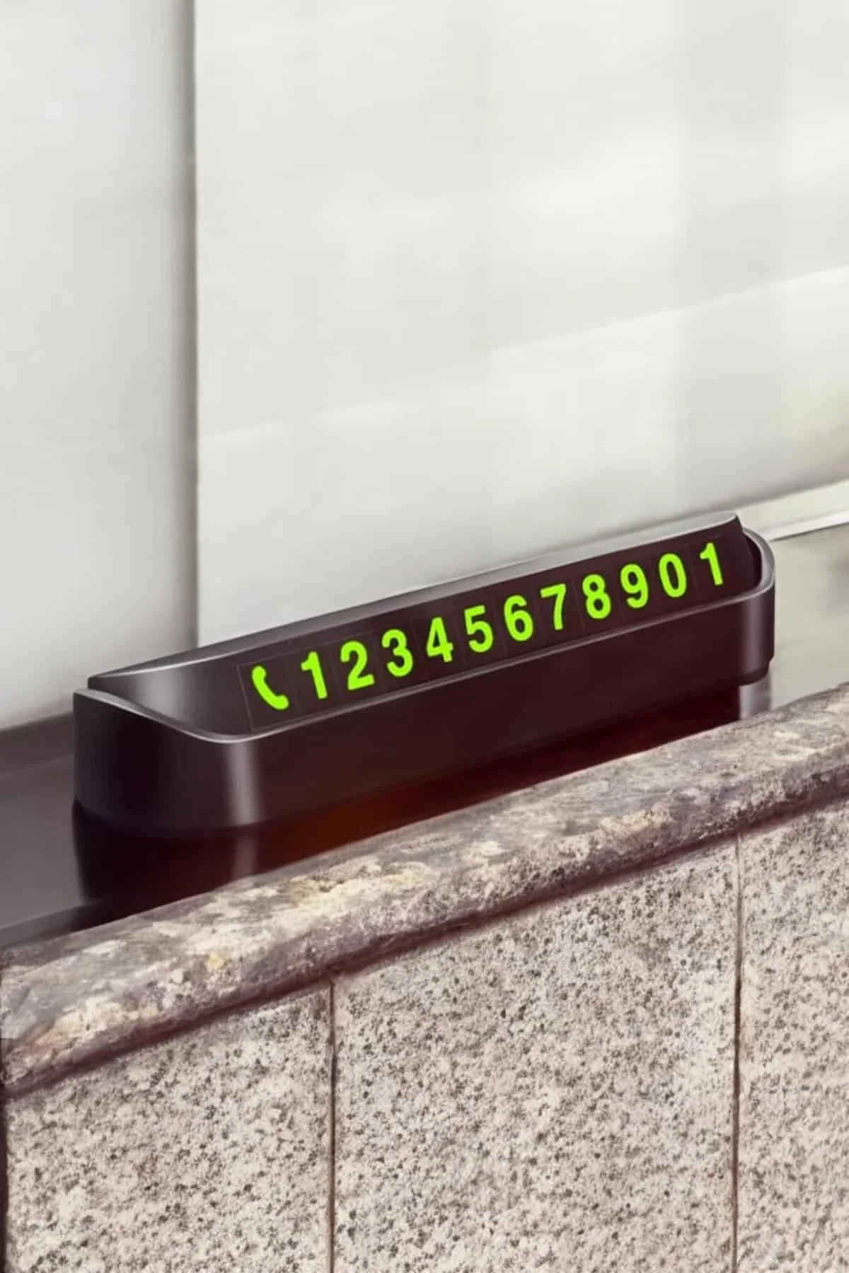 Numaralık Araç İçi Araba Araç Park Numaratör Telefon Numarası Yazma - Just Cheap Store Görsel 3