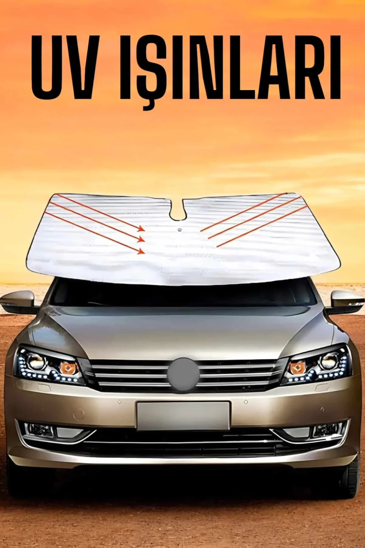 Oto Güneşlik Tüm Araç Tiplerine Uygun Isı Önleyici - Just Cheap Store Görsel 5
