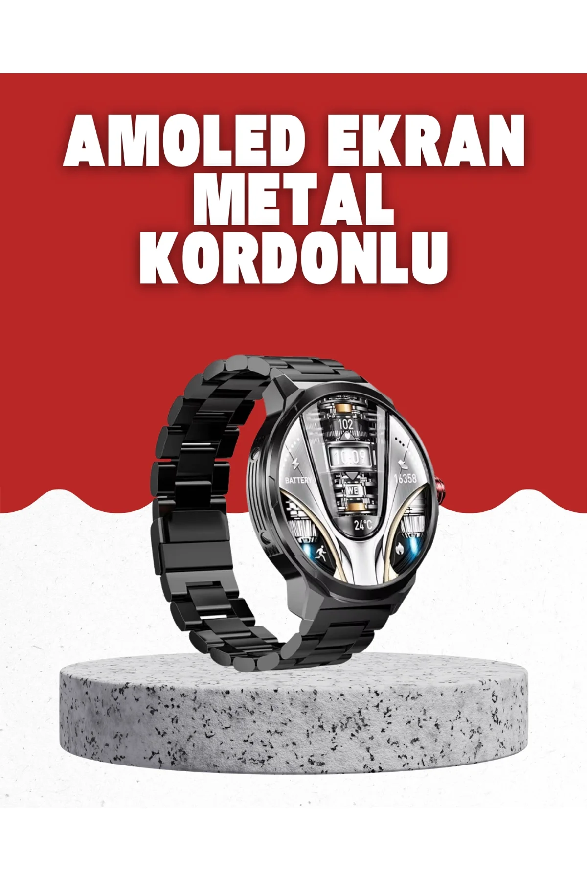 Nabız, Uyku Ve Spor Takibi İle Sw80 Akıllı Saat Sağlık Dostunuz