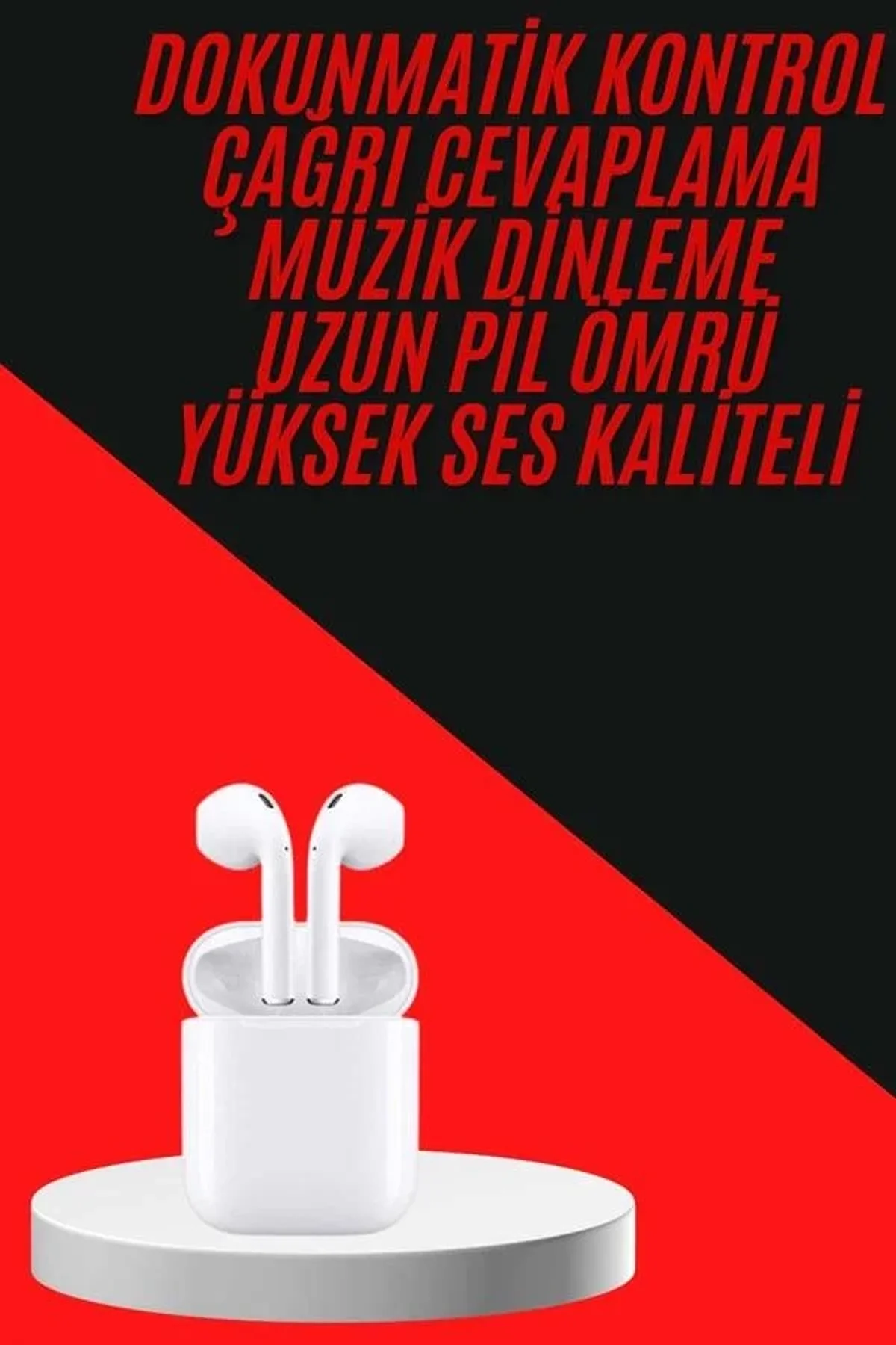 Yeni Nesil Akıllı Saat Ve Kulaklık Seti Gümüş Kasa Zarif Tasarım Çok Fonksiyonlu - Just Cheap Store Görsel 4