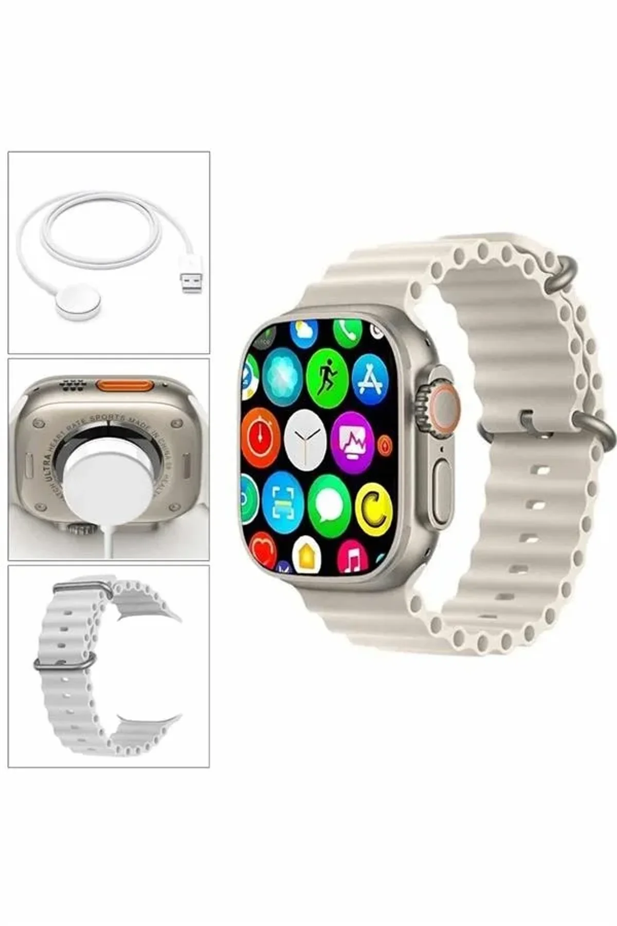 Akıllı Saat Bleutooth Bağlantılı Akıllı Saat Amoled Ekran 49 Mm - Just Cheap Store Görsel 5