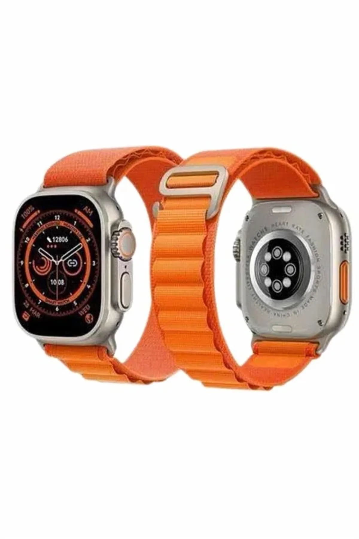 Akıllı Saat Bleutooth Bağlantılı Akıllı Saat Amoled Ekran 49 Mm - Just Cheap Store Görsel 4