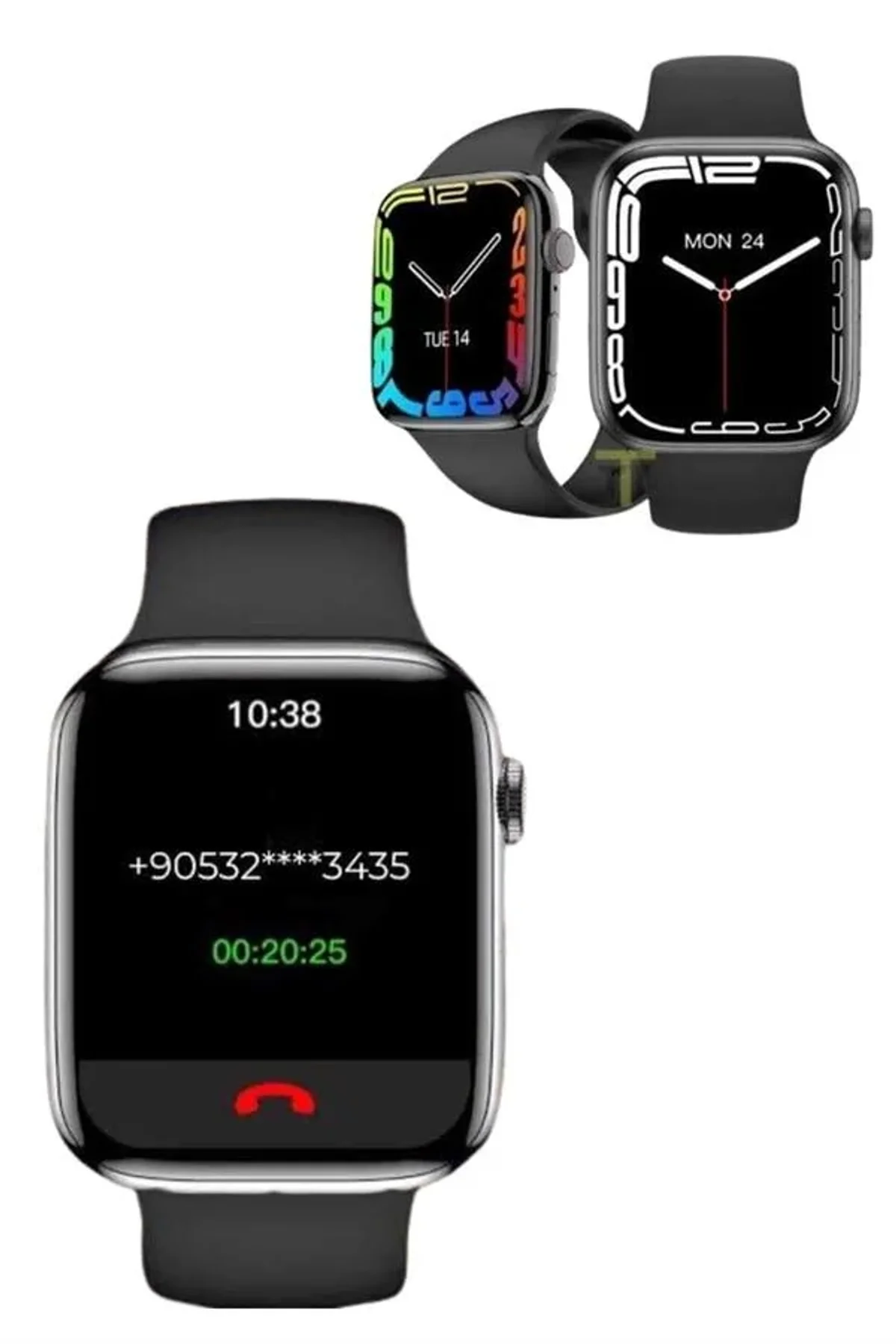 Akıllı Saat Uyku Ve Sağlık Takibi Arama Cevaplama 44 Mm Amoled Ekran - Just Cheap Store Görsel 5
