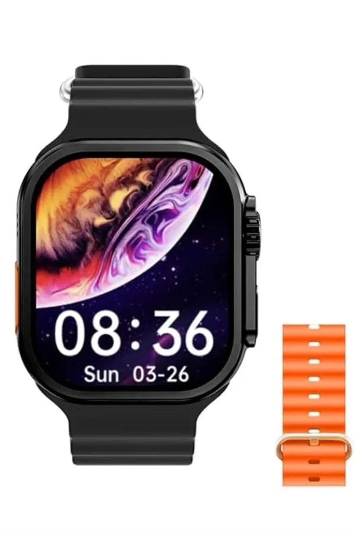 2025 Model Akıllı Saat Çift Kordon Ios Ve Android Arama Cevaplama Sesli Asistan - Just Cheap Store Görsel 5