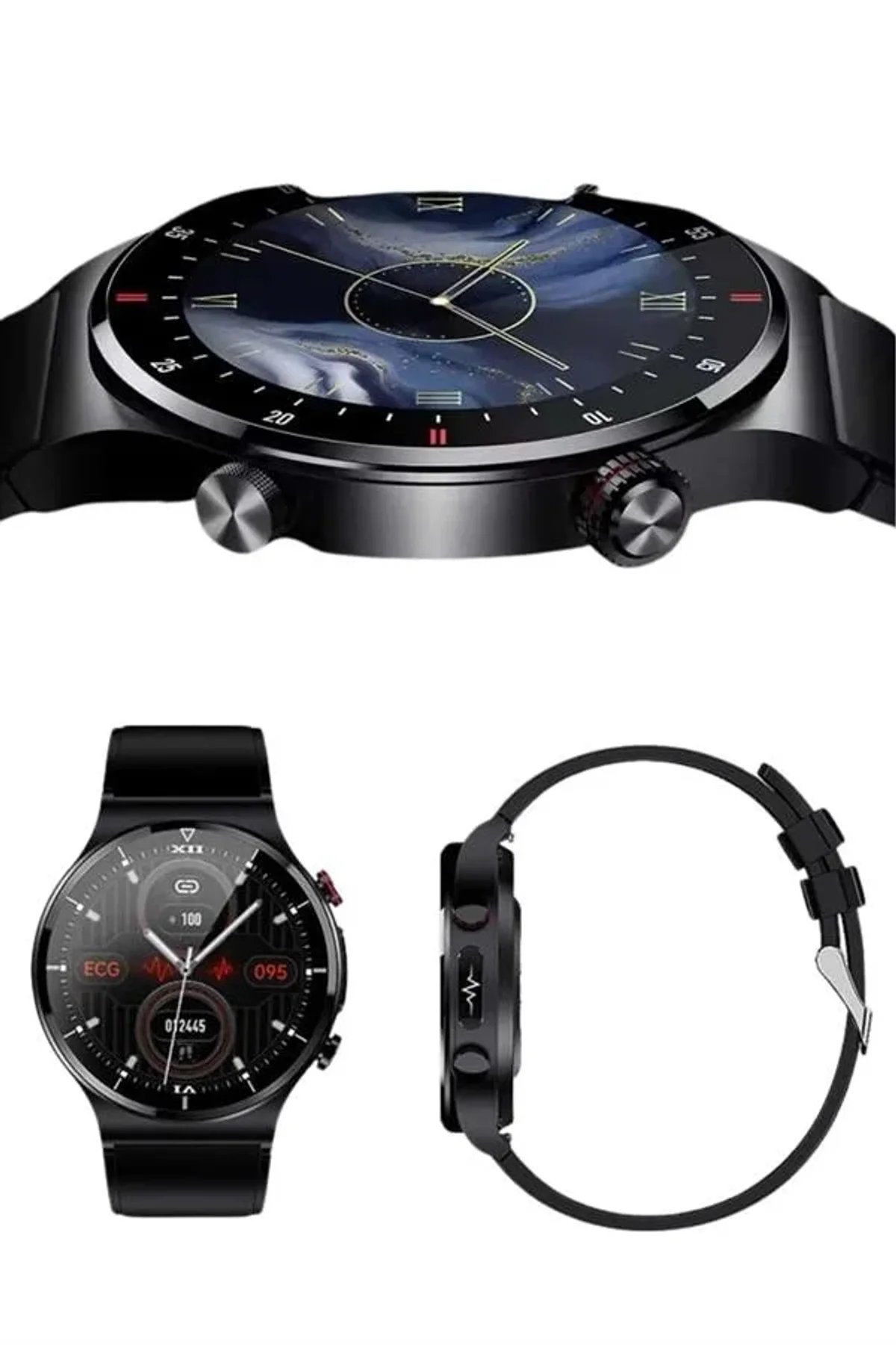 Akıllı Saat Uyku Ve Sağlık Takibi Nfc Uyumlu Bluetoooth Bağlantılı Android İos Uyumlu - Just Cheap Store Görsel 5