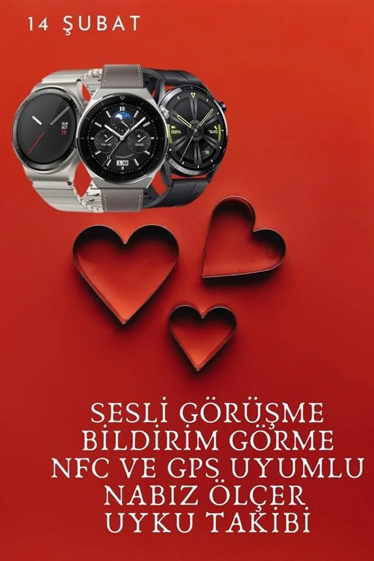 Sevgiliye Özel Yeni Nesil Akıllı Saat Çiftlere Özel Kampanya Çift Saatleri - Just Cheap Store Görsel 4