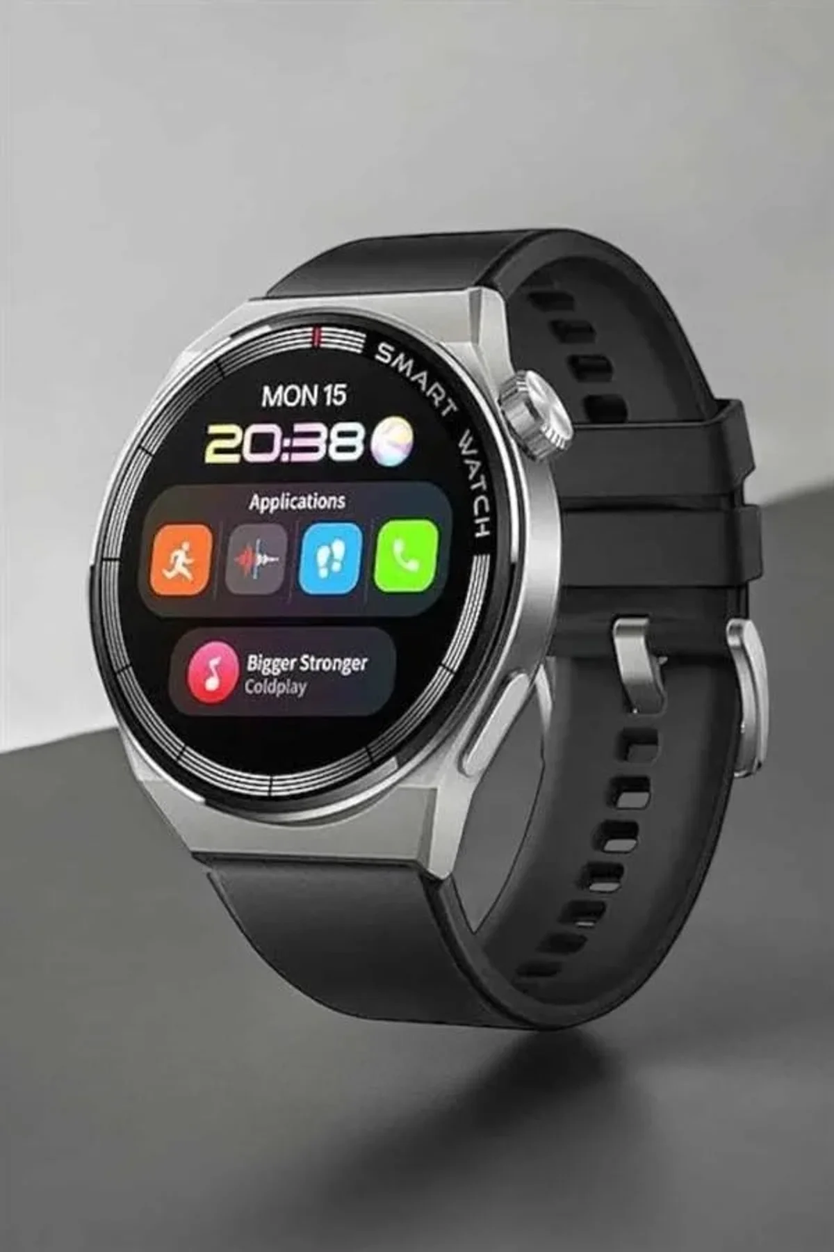 Akıllı Saat Gps Ve Nfc Özelliği Sesli Görüşme Dokunmstik Ekran - Just Cheap Store Görsel 3