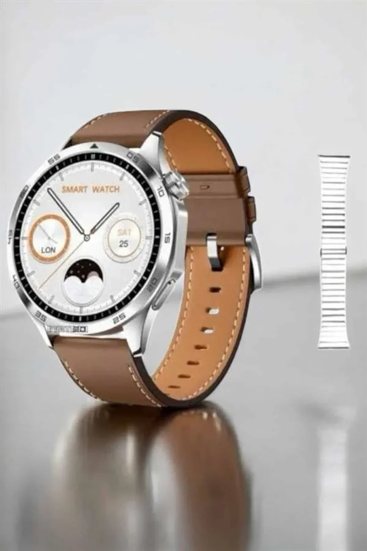 Akıllı Saat Titreşimli Pusula Nabız Ve Tansiyon Ölçer Nfc Uyumlu - Just Cheap Store Görsel 4