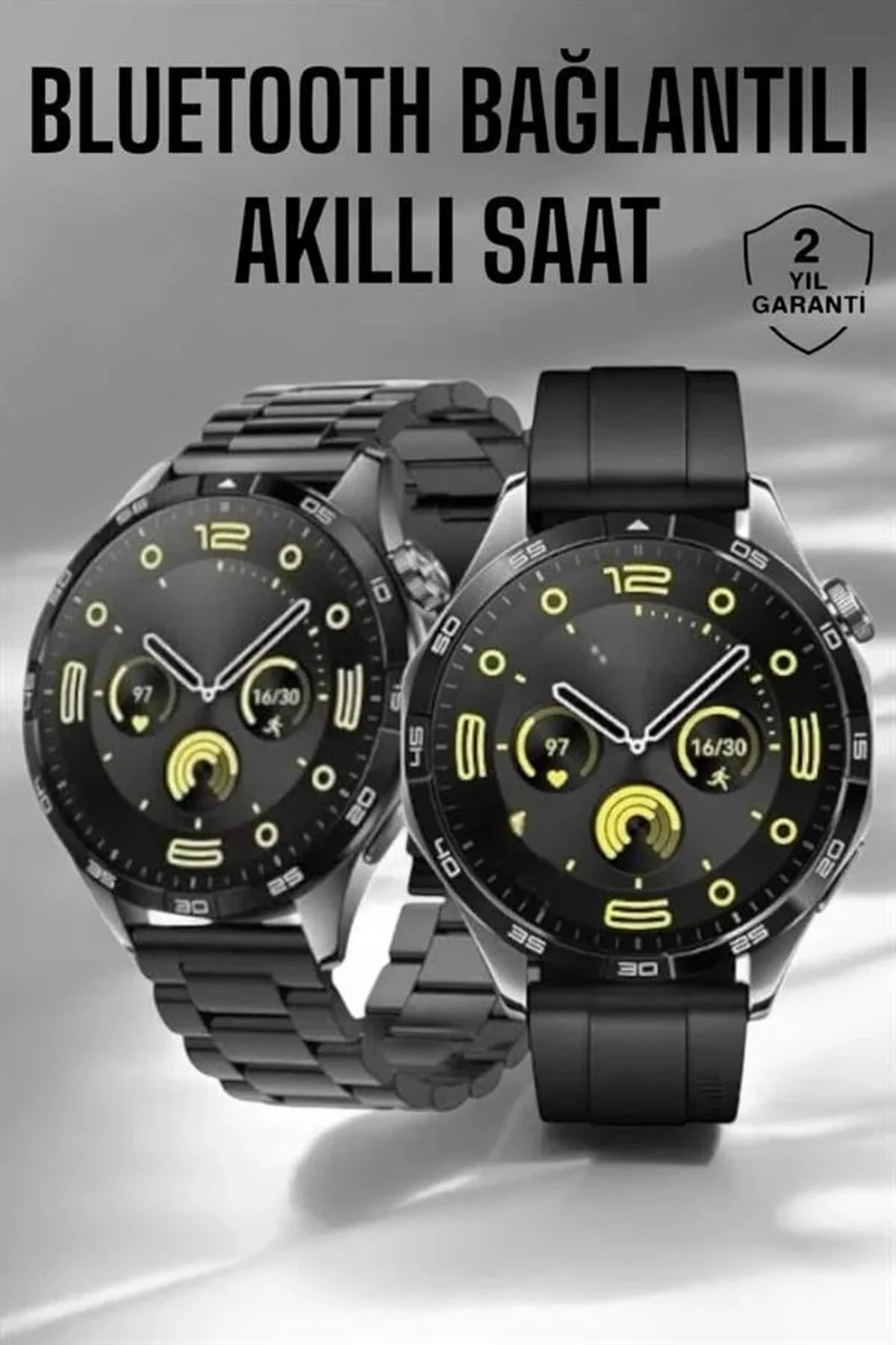 Akıllı Saat Sesli Görüşme, Nfc Uyumlu, Bildirim Görme Ve Uyku Ve Sağlık Takibi - Just Cheap Store Görsel 3