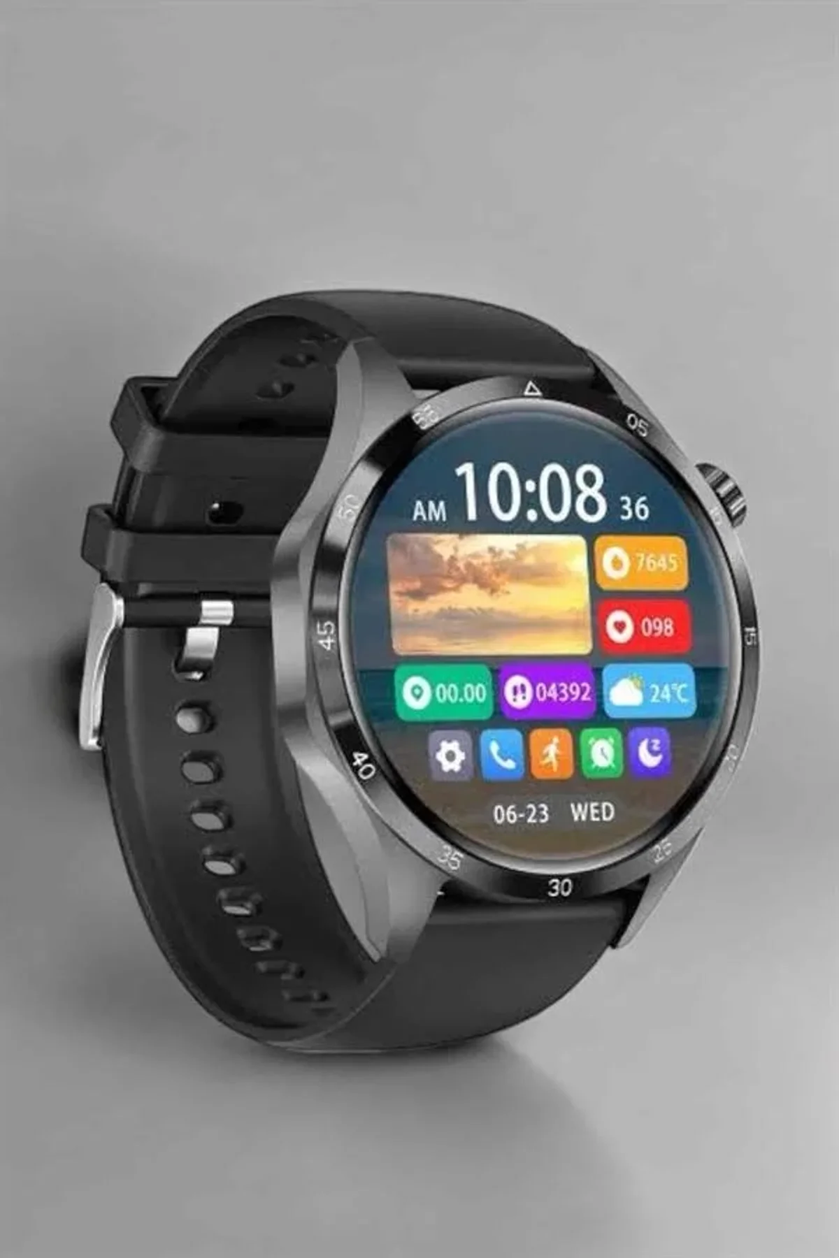 Akıllı Saat Metal Kordonlu Gps Ve Nfc Uyumlu Arama Cevaplayan - Just Cheap Store Görsel 5