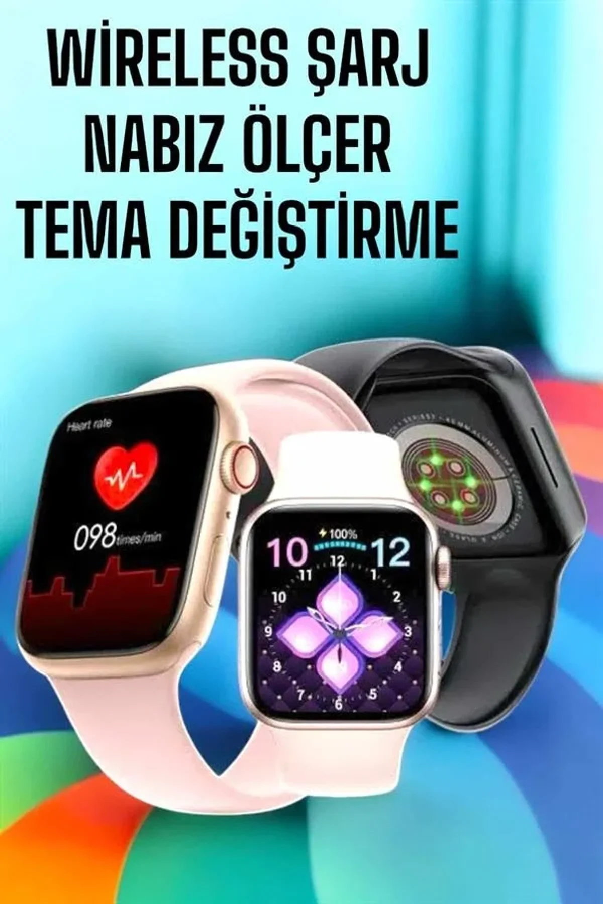 Akıllı Saat Amoled Ekran Gps Ve Uyku Takibi Bluetooth Bağlantılı - Just Cheap Store Görsel 4