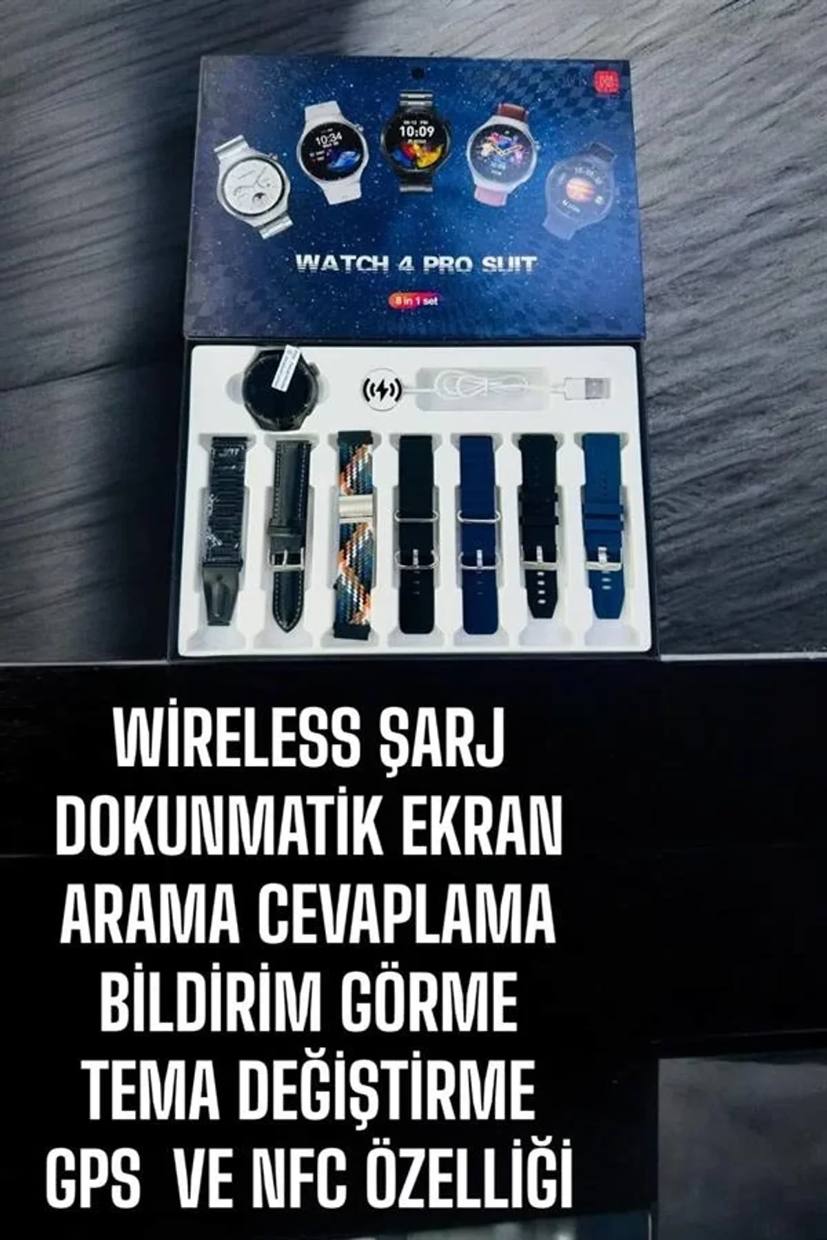 Yeni Model Akıllı Saat Bluetooth Bağlantılı Nfc Ve Gps Uyumlu - Just Cheap Store Görsel 5