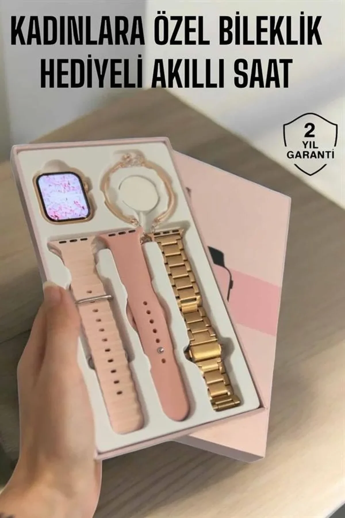 Akıllı Saat Adımsayar, Nabız Takibi Ve Gps Destekli Kadınlara Özel - Just Cheap Store Görsel 3